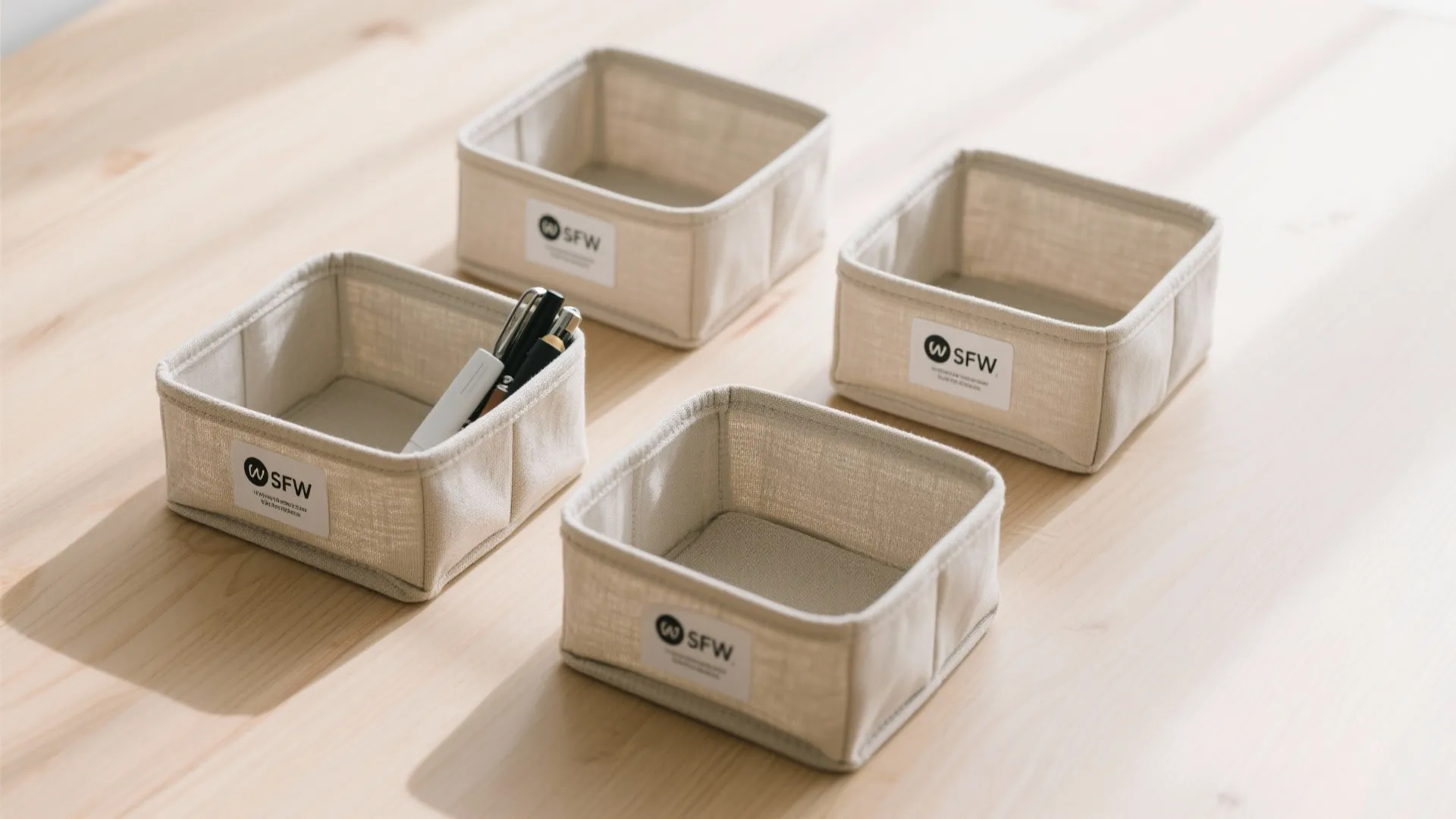 4. Hidden Storage Bins