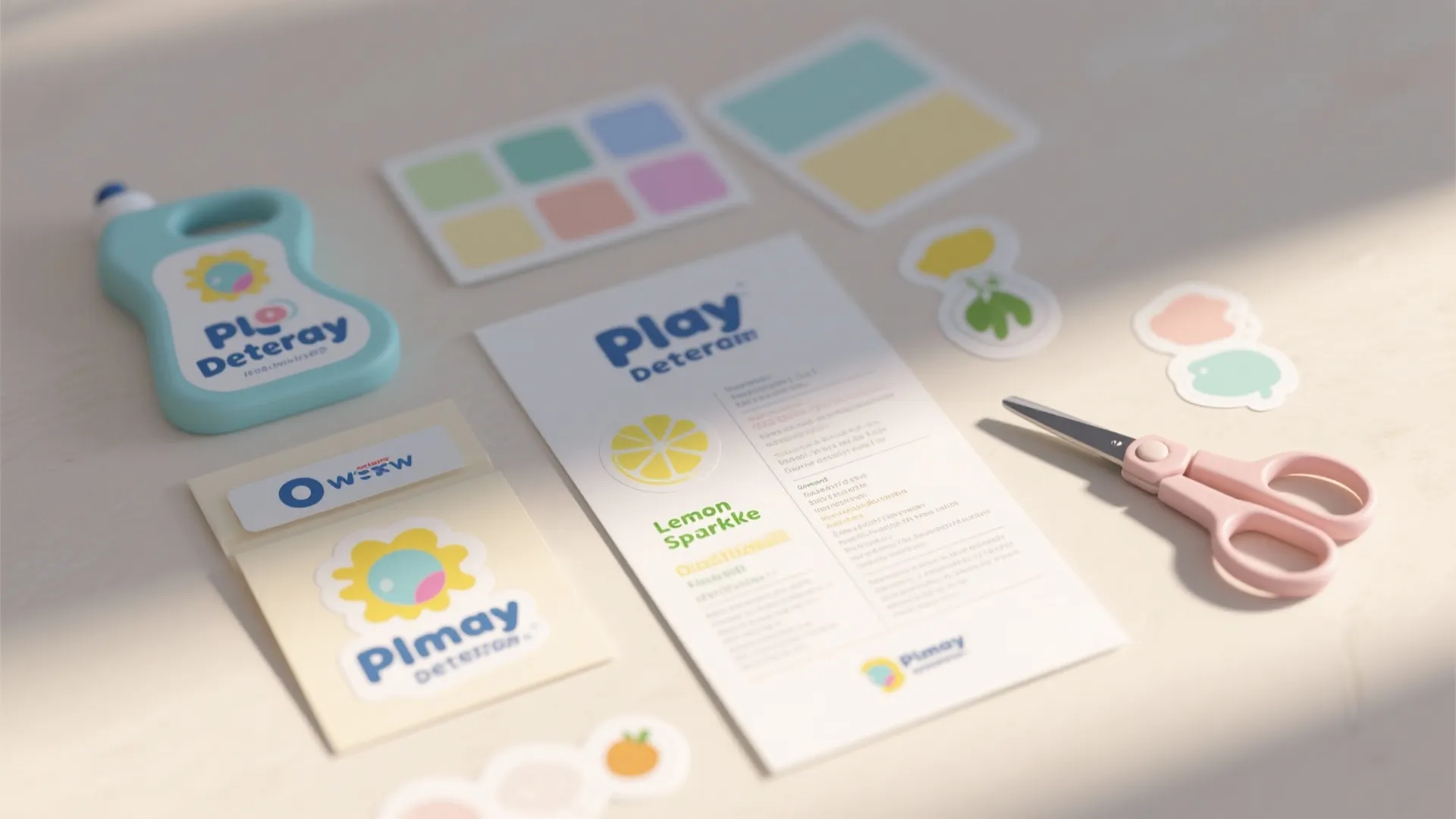 4. Cute labels and branding for storytelling