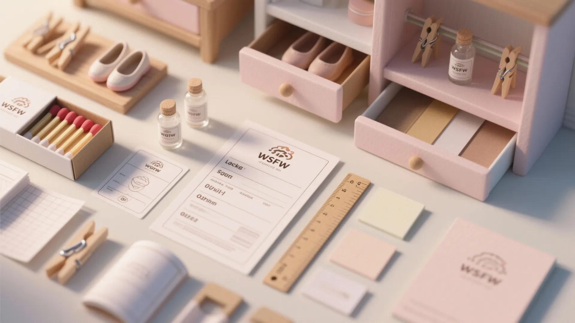 3. Pocket-Sized Supply Labels and Storage