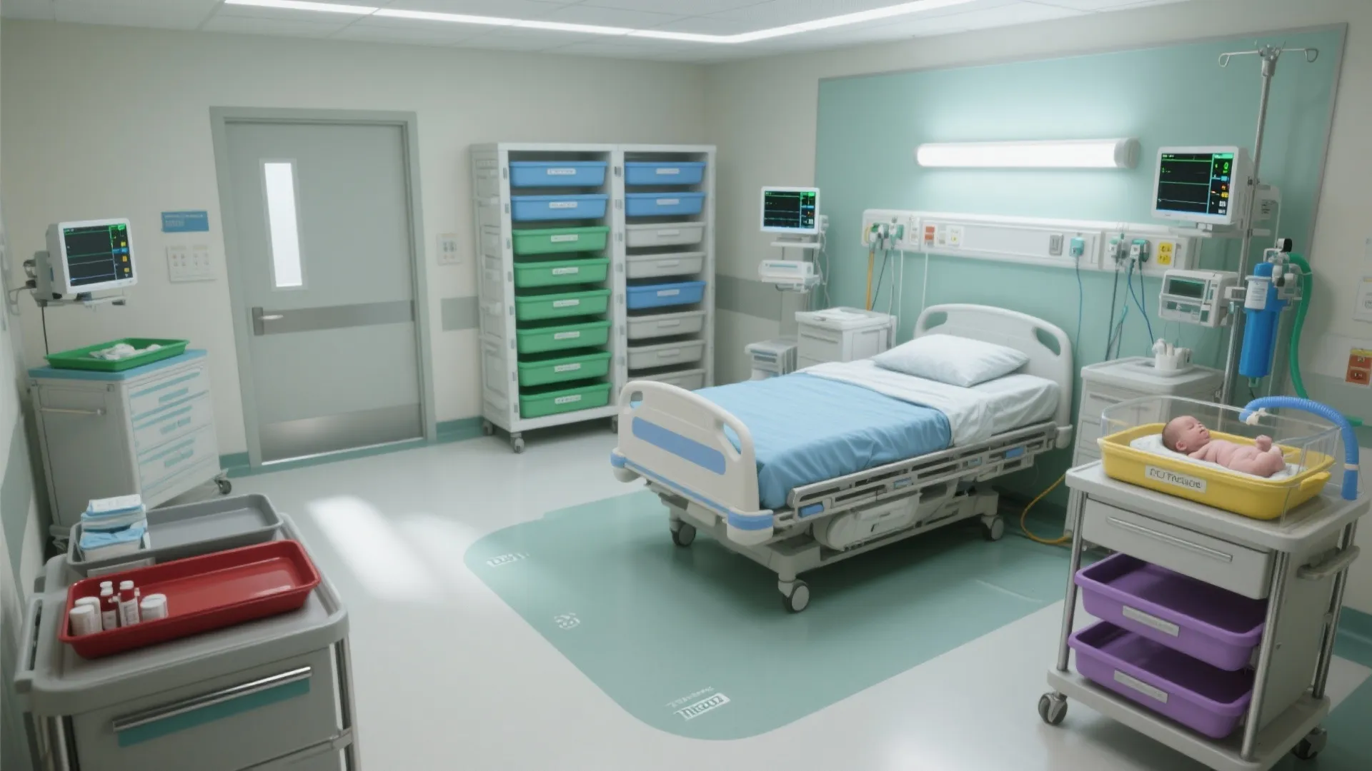 Seven Trays in Labour Room: What You Need to Know: Fast-Track Guide to Setting Up Seven Trays in the Delivery Suite