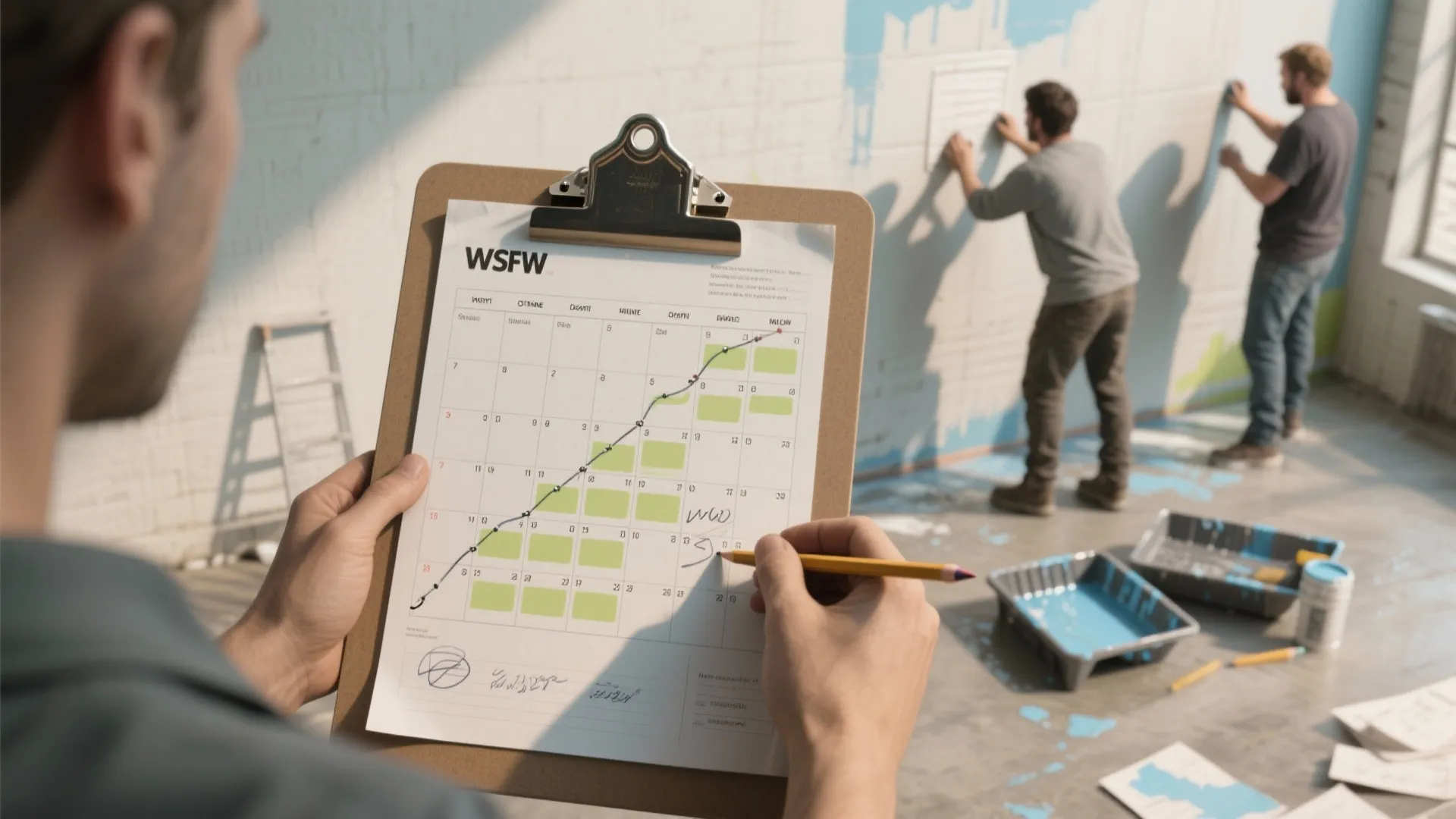 4. Include Labor, Dry Time, and Scheduling