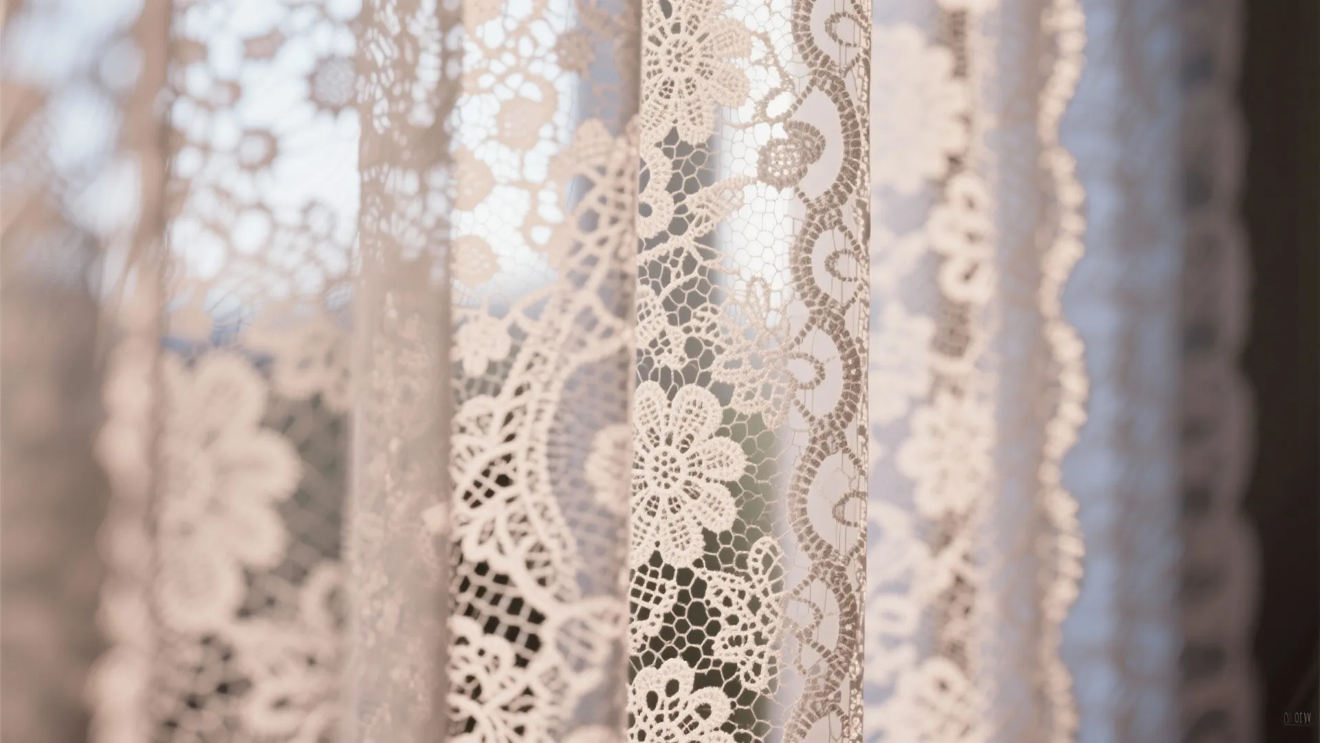8. Lace Curtains