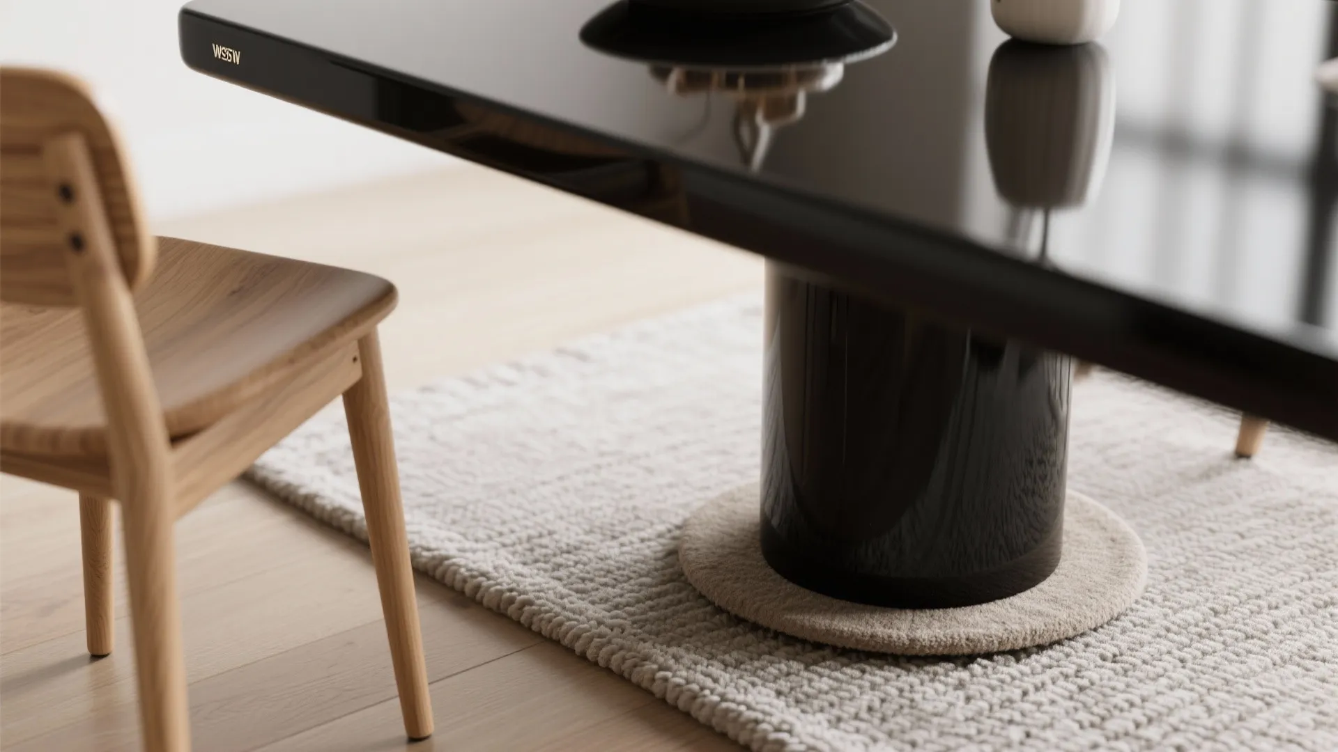 1. Pair with light wood and warm textiles