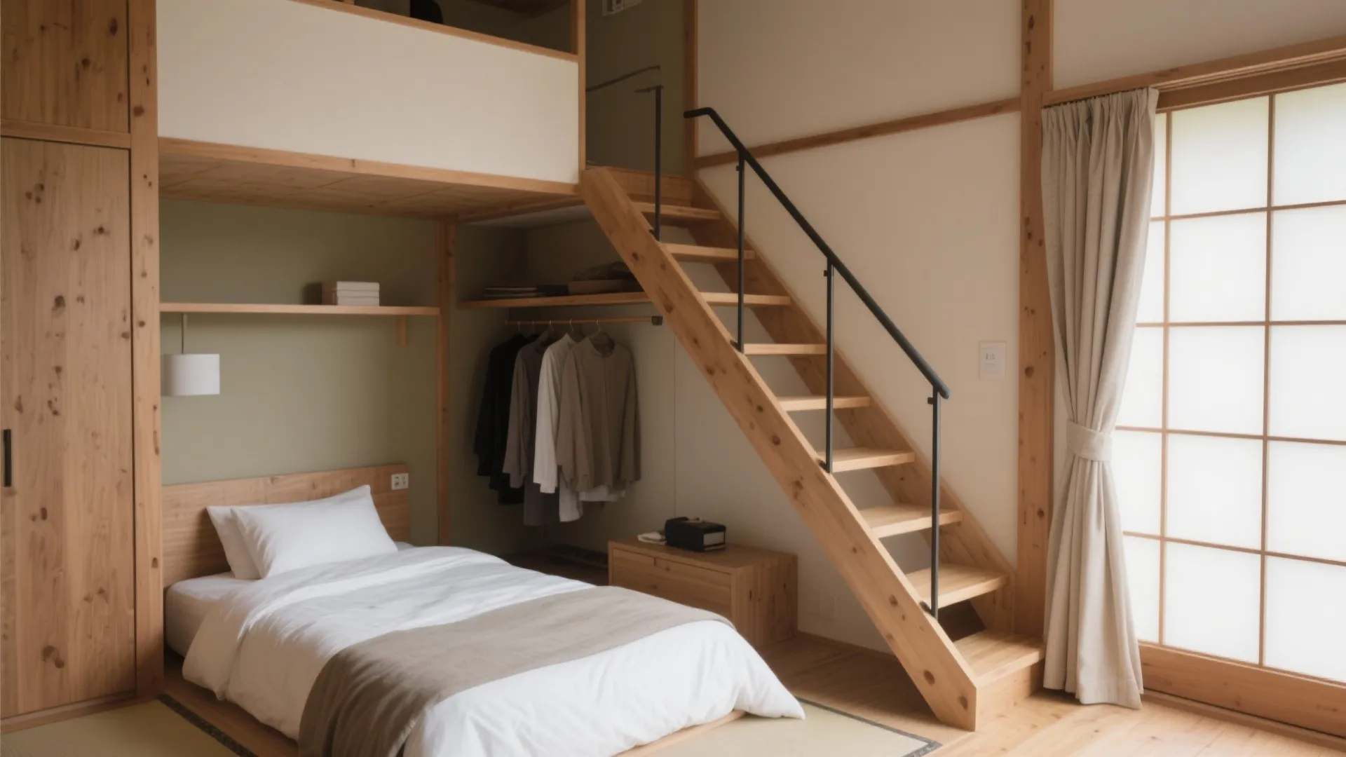 Tips 2: はしご角度と動線計画で“安全＋荷物移動”を両立（動線规划）