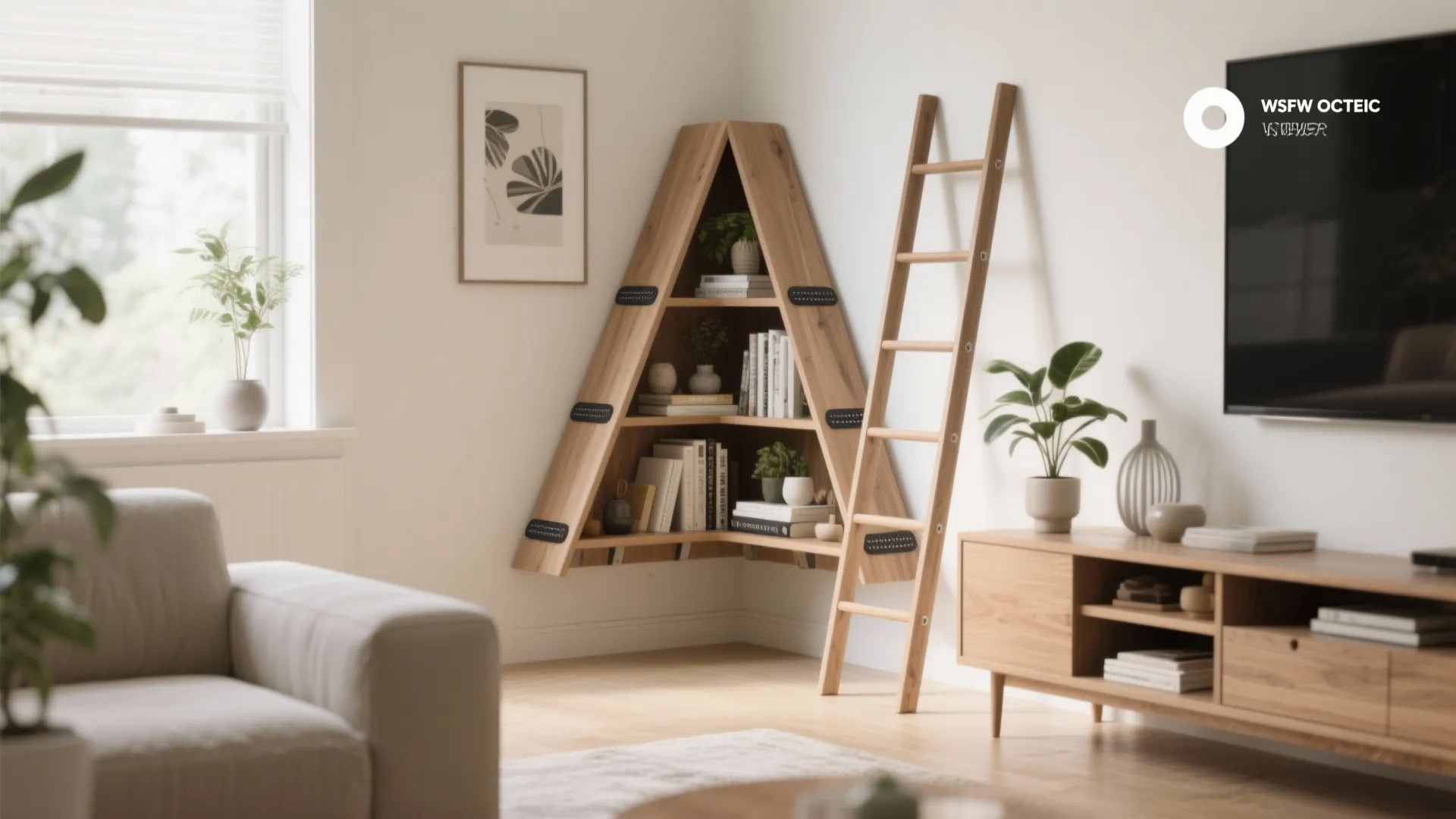 4. Ladder shelves and corner solutions