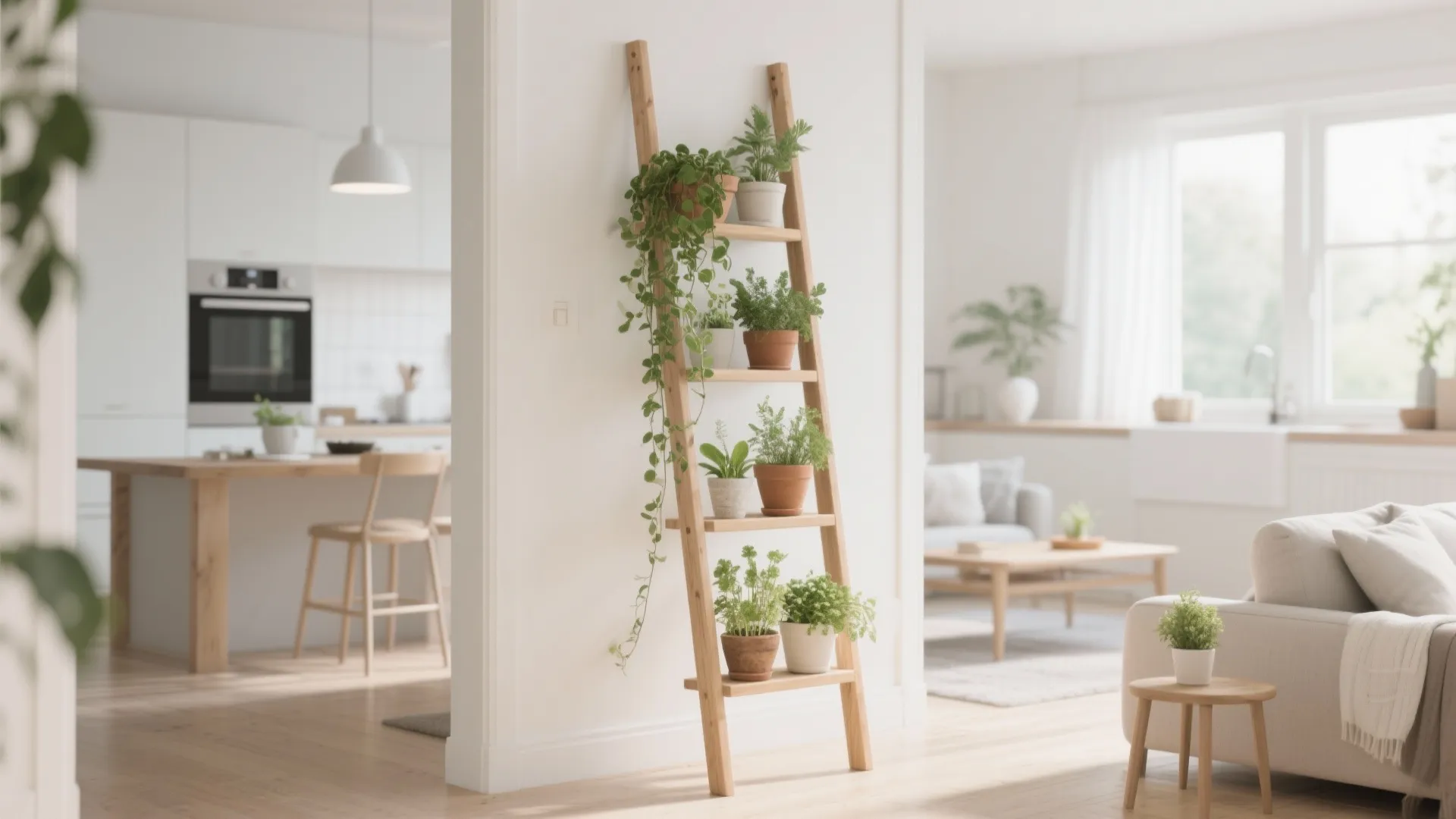 6. Ladder Shelf Stand