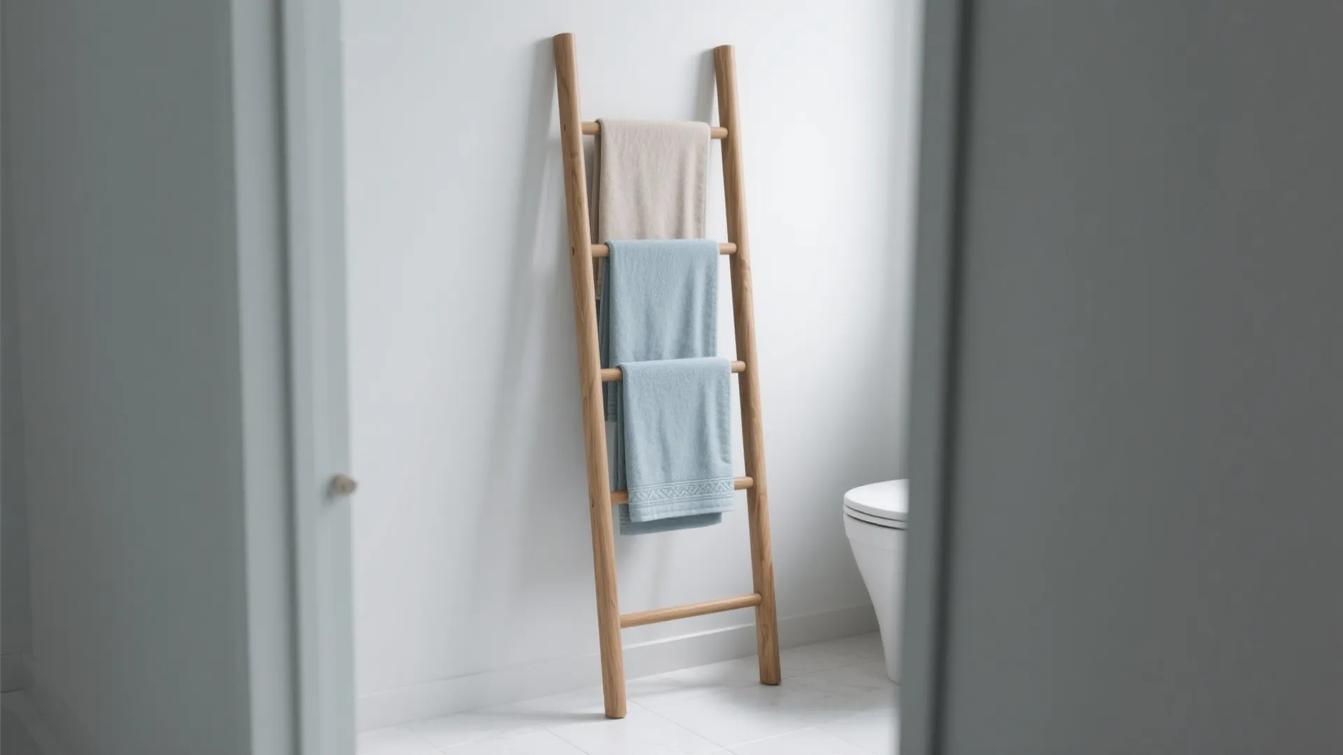 Vertical Ladder Racks to Save Floor Space