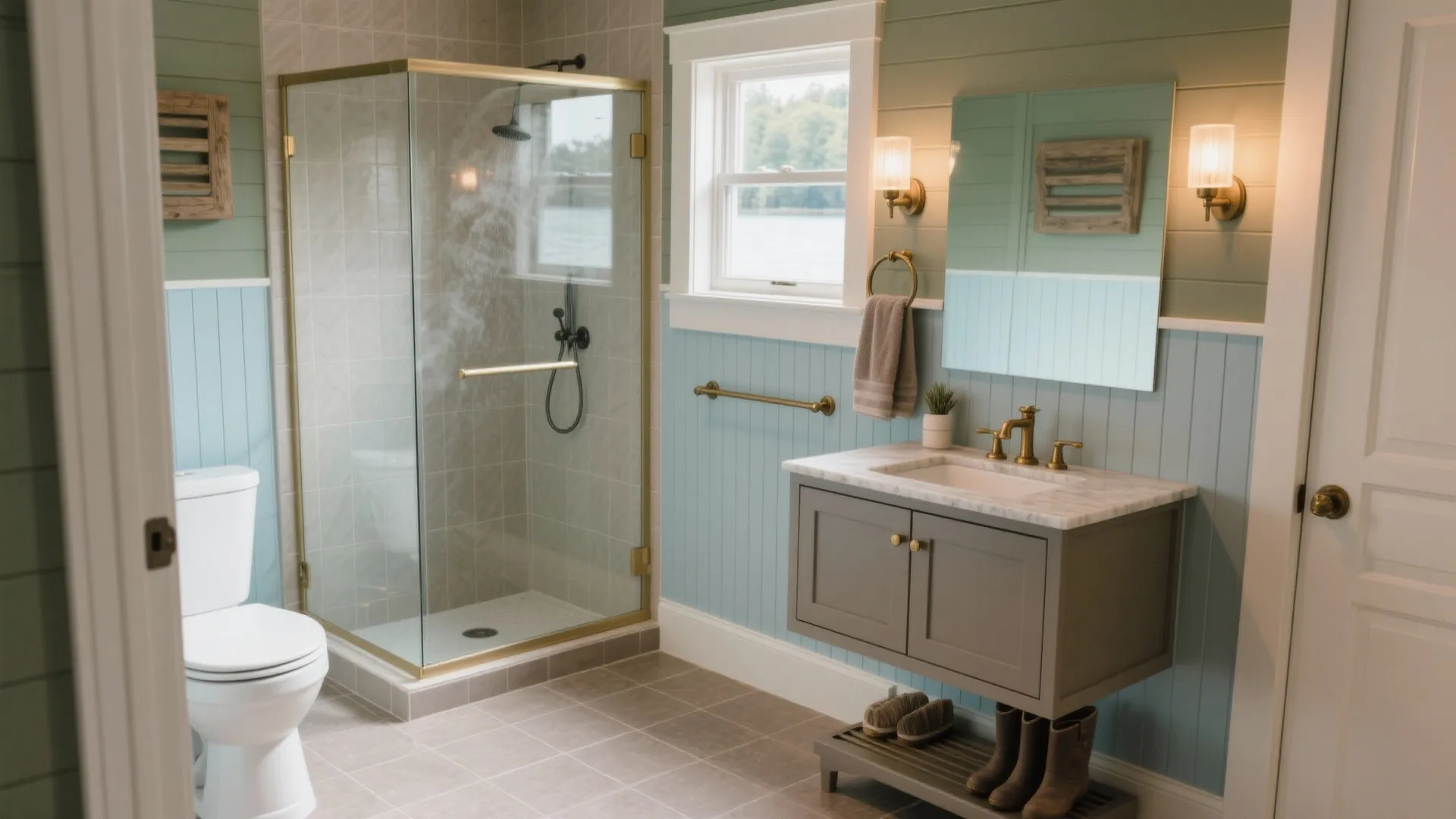 Small Lake House Bathroom Ideas for Cozy, Functional Spaces: 1 Minute to Transform Your Lake Bathroom—Clever, Space-Saving Upgrades Inside!