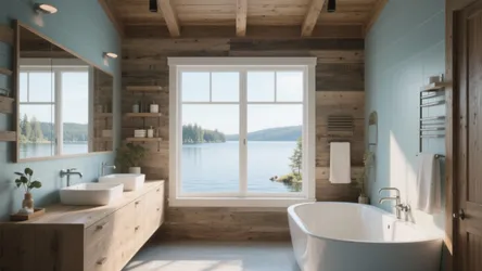 10 Lake House Bathroom Decorating Ideas