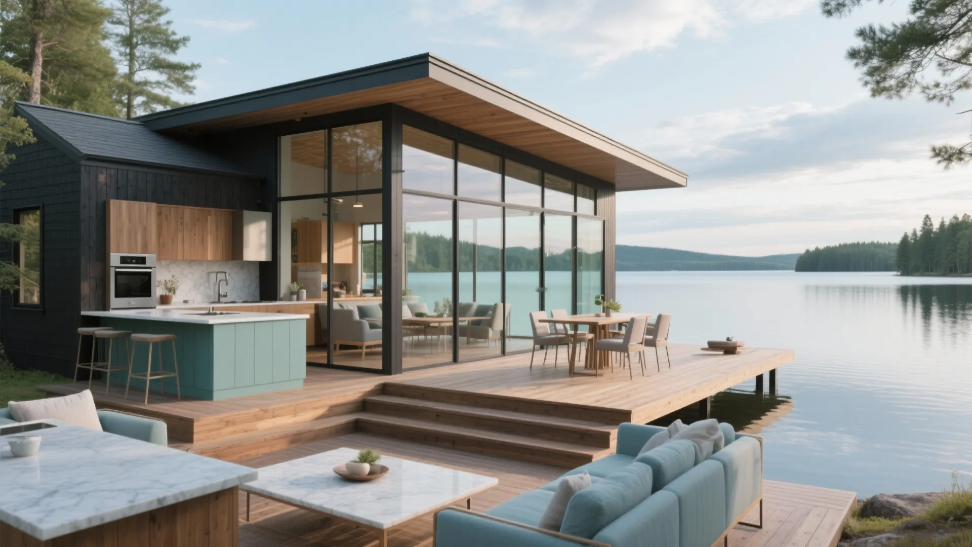 Small Lake House Plans with Rear View: Design Inspiration for Dream Getaways: Fast-Track Guide to Creating Cozy Retreats with Stunning Lake Views