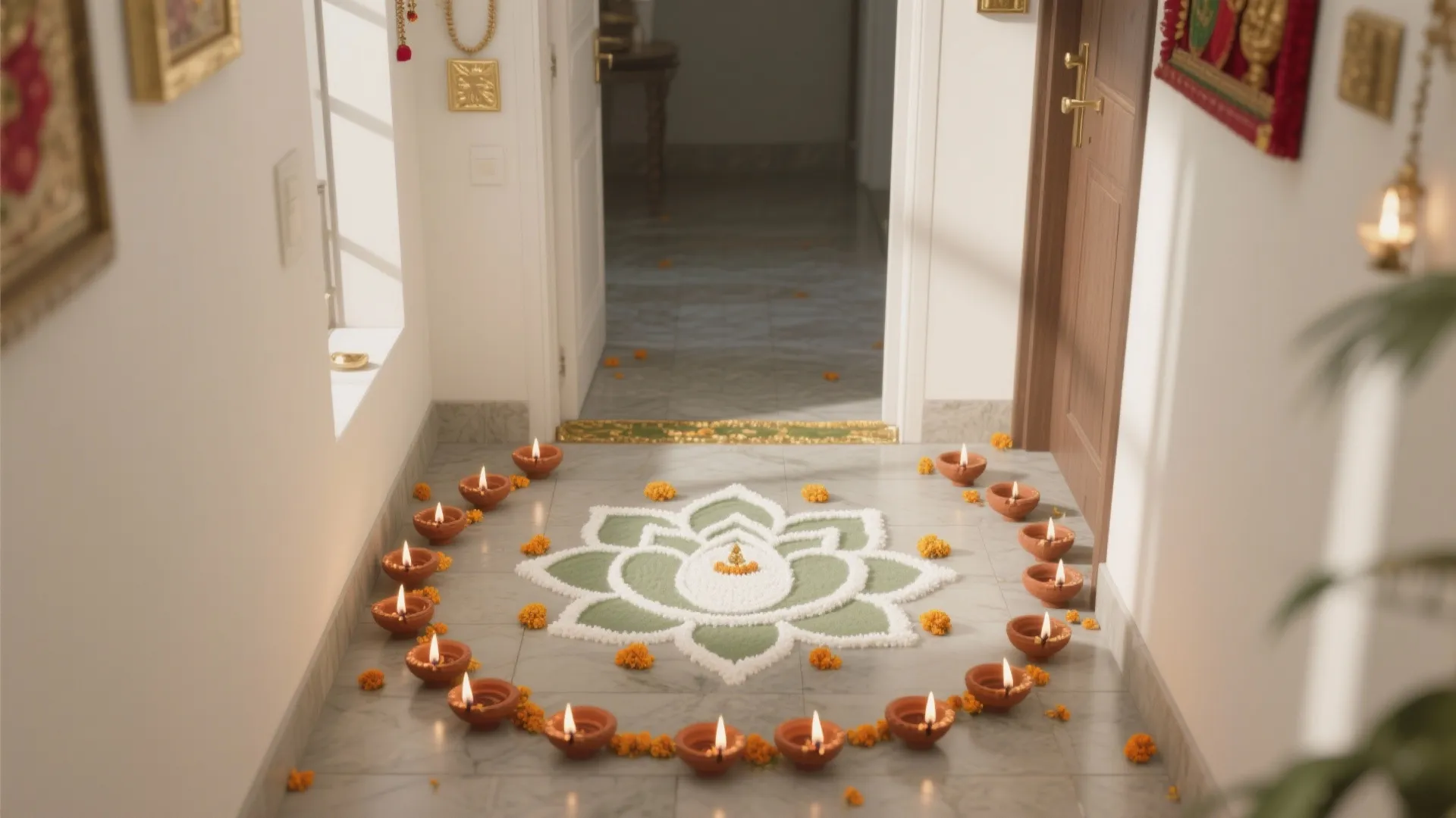 5 Easy Rangoli Designs for Lakshmi Pooja: Simple, meaningful ideas that look beautiful in small spaces and feel festive without the fuss