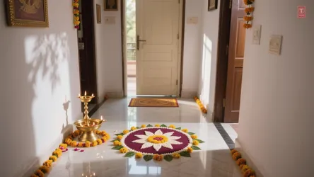 5 Rangoli Designs for Lakshmi Pooja
