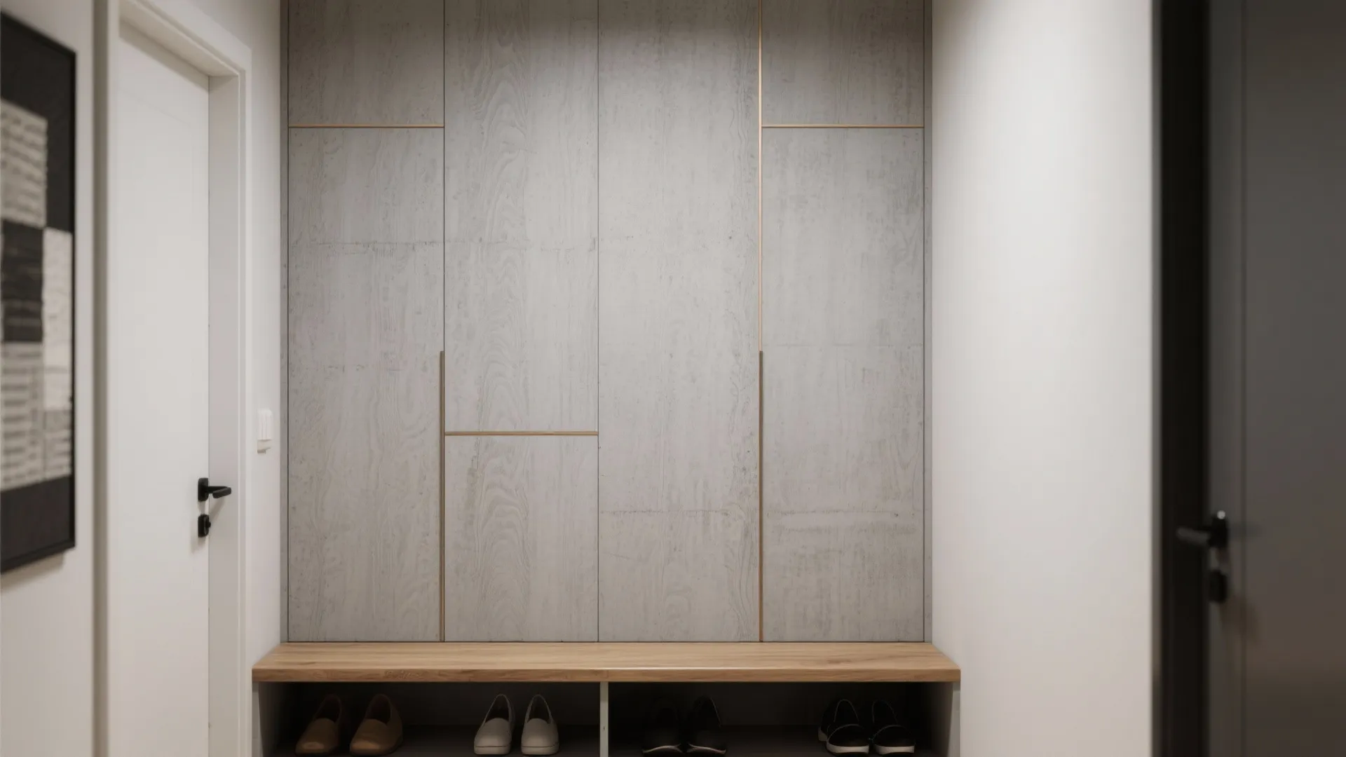 Concrete-Look Laminate on Cement Core (Budget-Savvy)