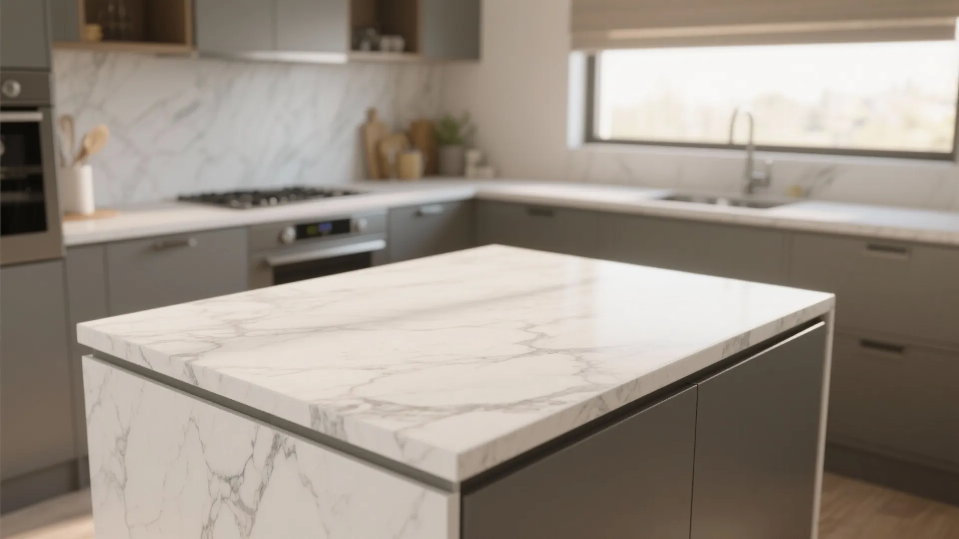 1. High-quality laminate with a modern edge