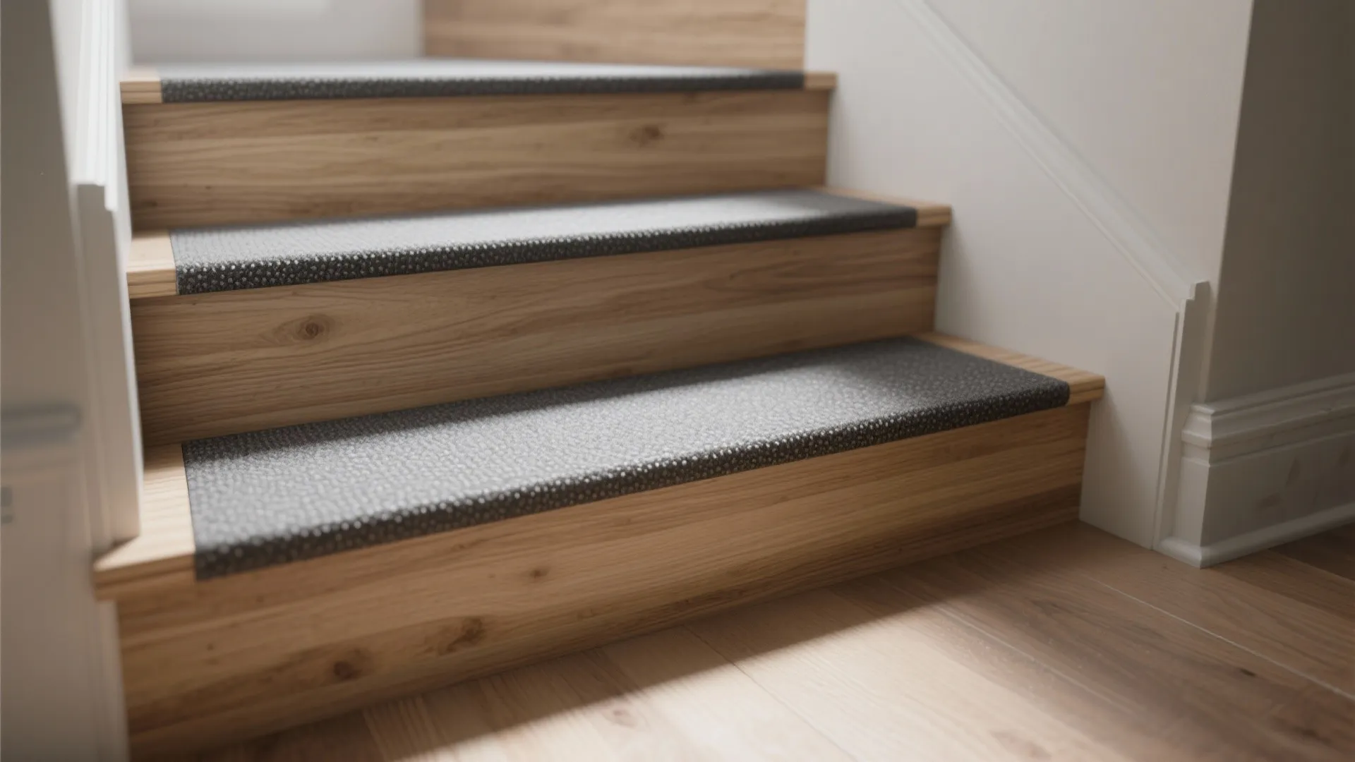 Laminated Wooden Flooring Designs for Staircase: Warm, Safe, Quiet
