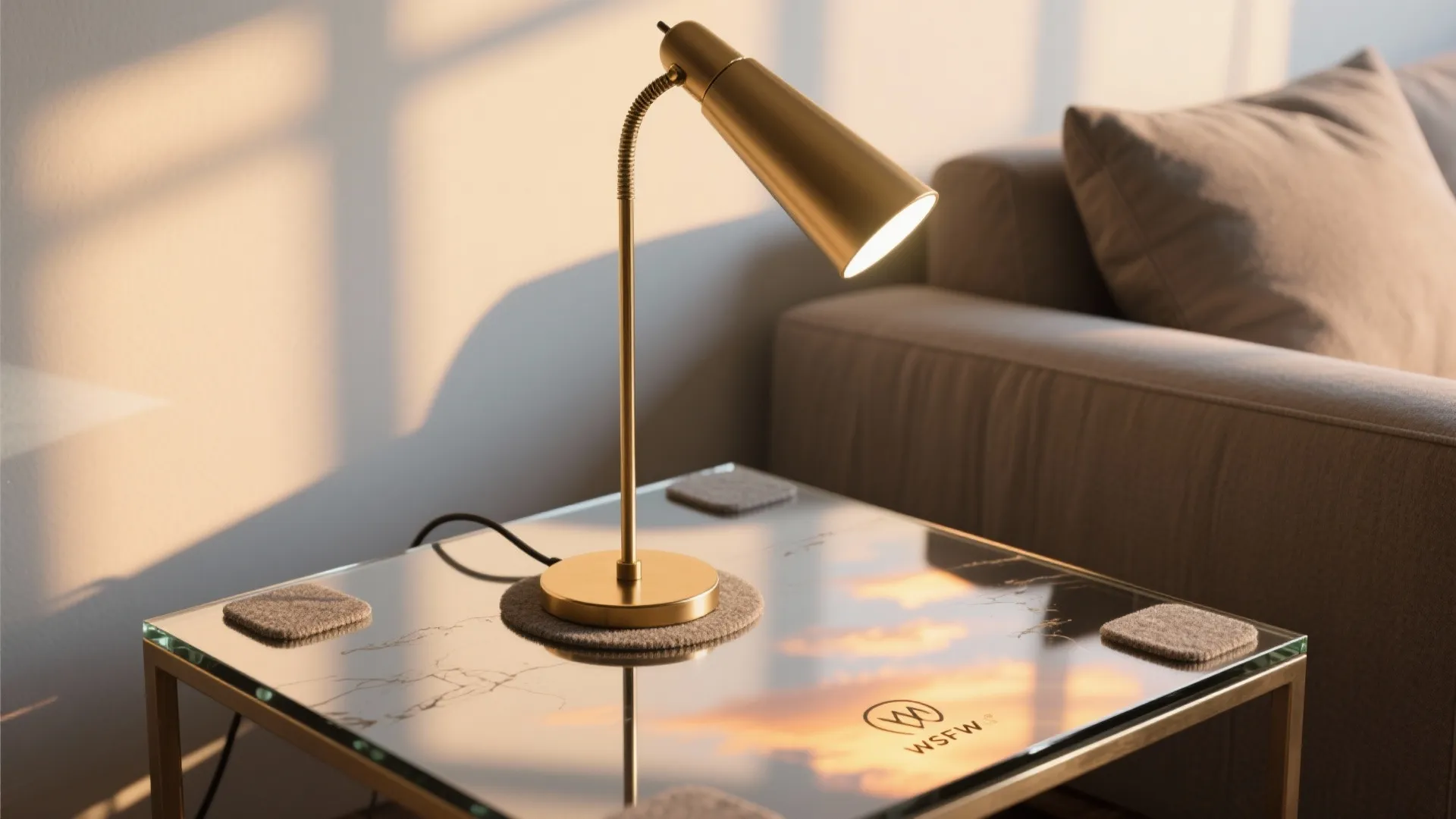 Tip 4: Brighten with a statement lamp or reflective surface
