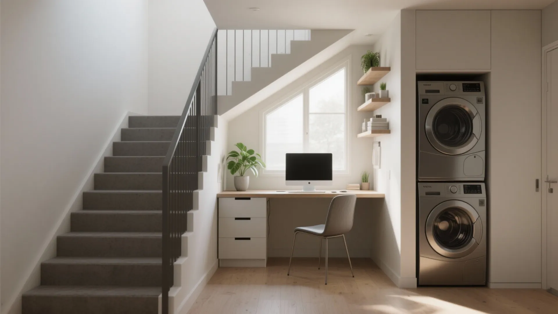 2. Stack functions in transitional spaces