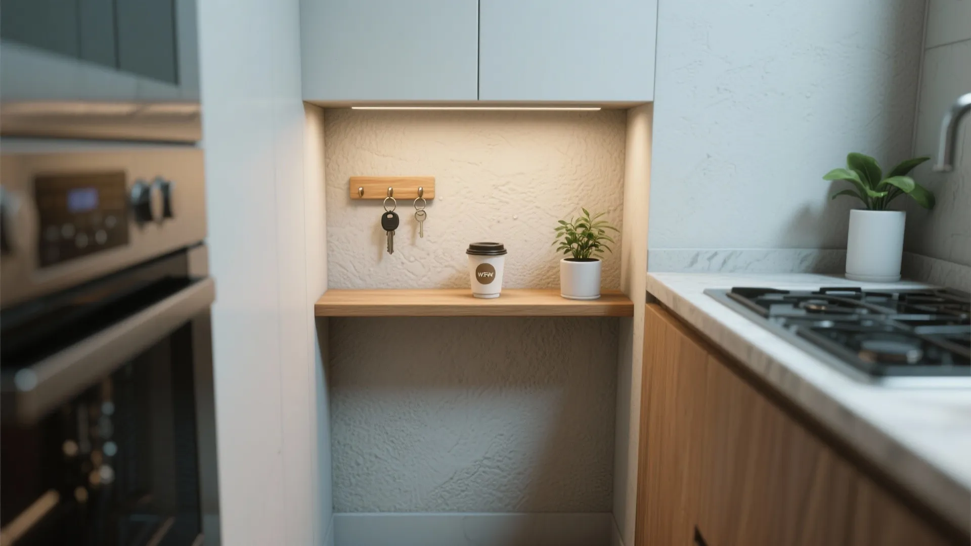 5. Create a visual break or landing zone