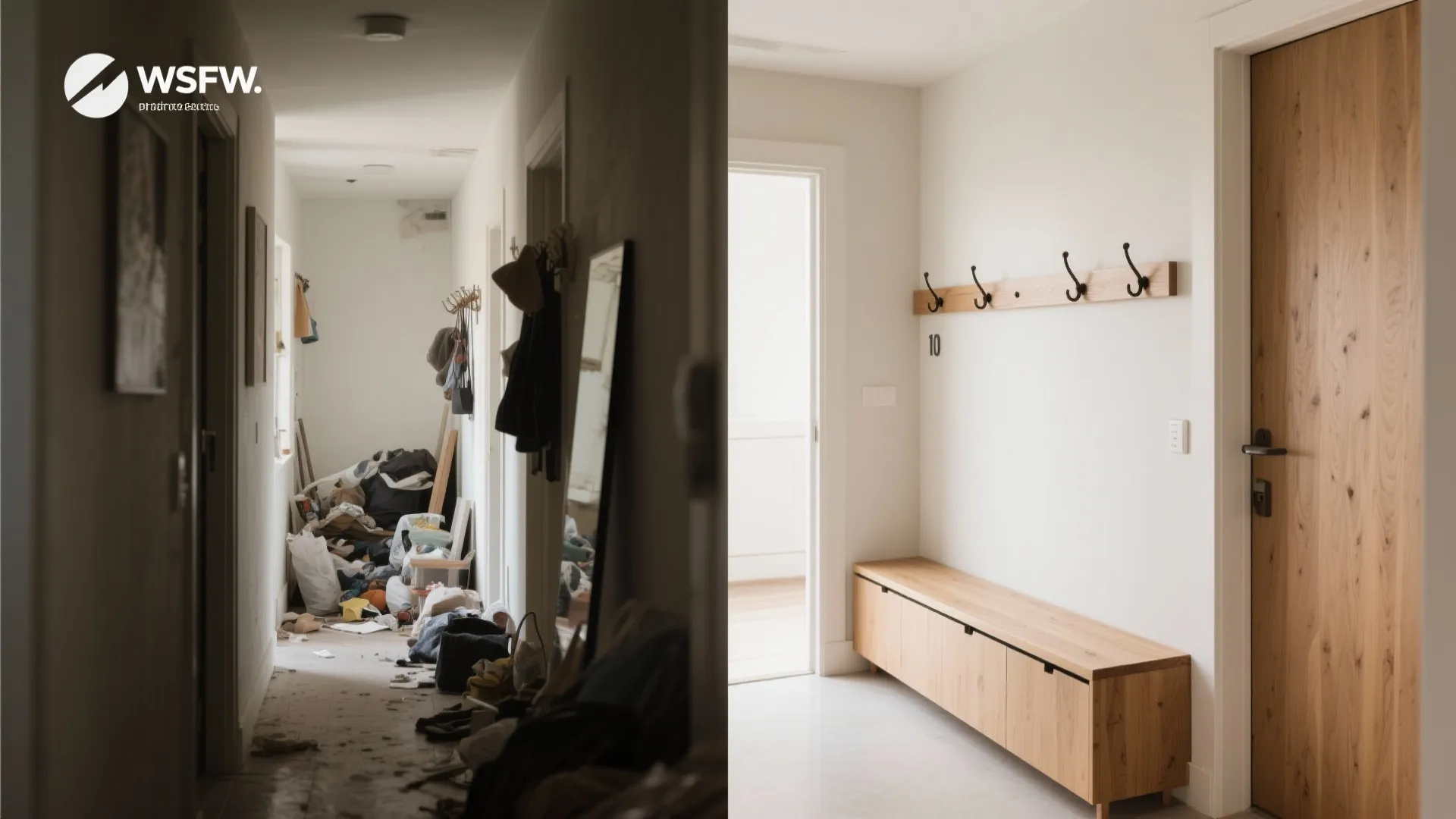 Slim ledges, hooks, and a mini landing zone