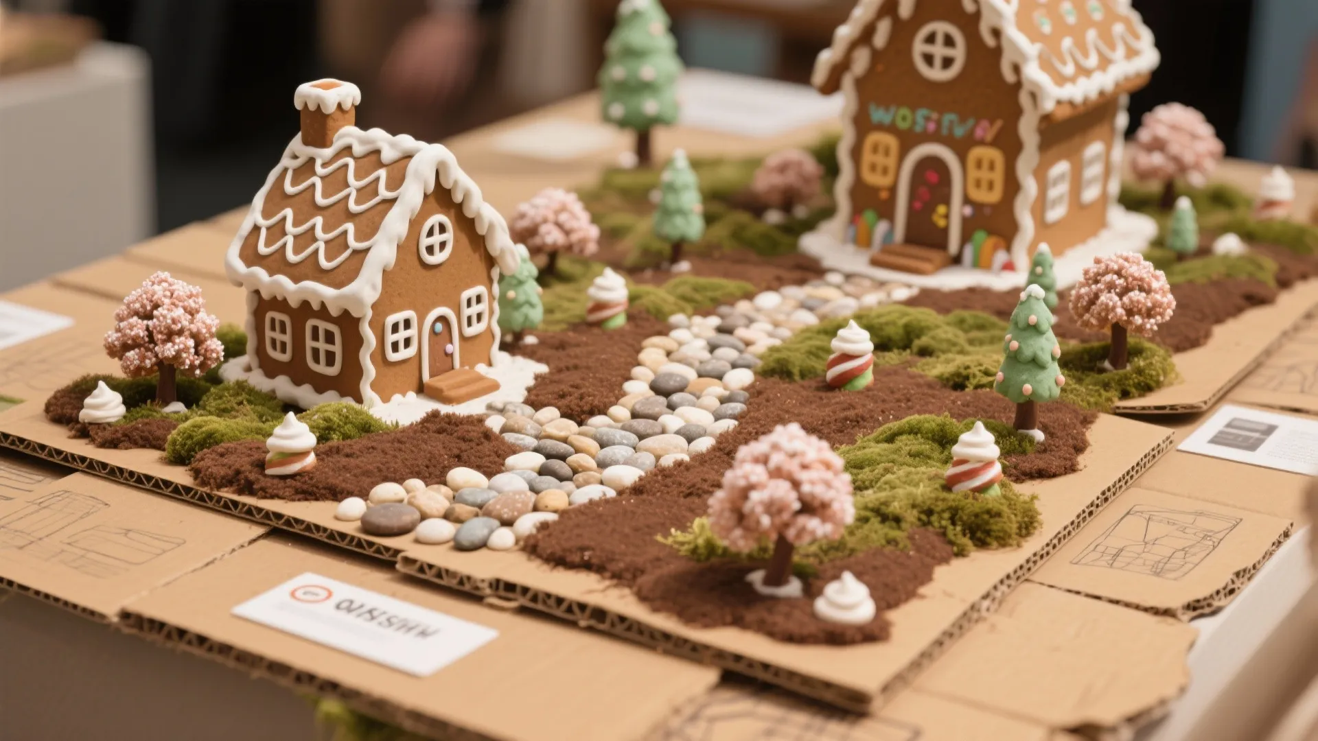 3. Scaled-Down Landscaping and Bases