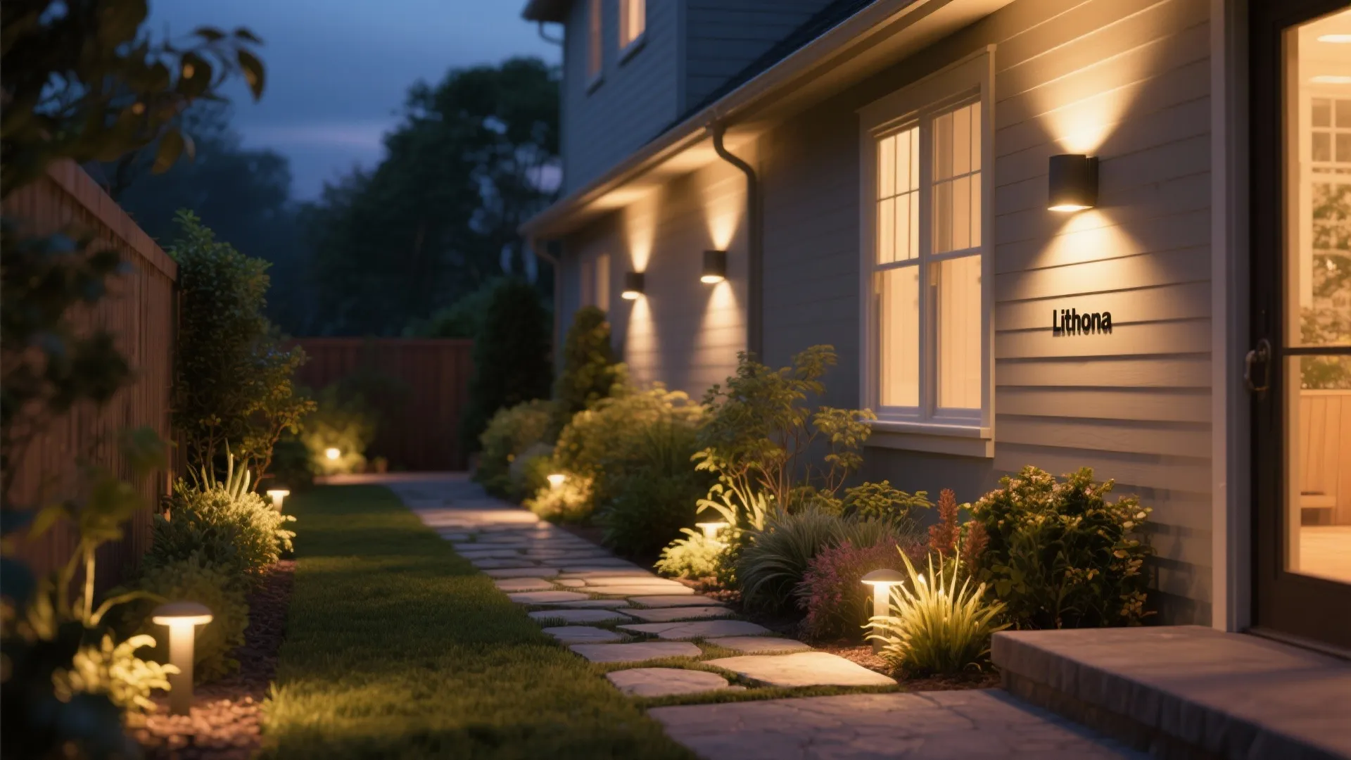 4. Integrating with landscape lighting