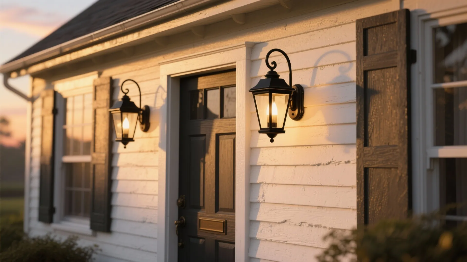 2. Lantern-Style Fixtures for Classic Charm