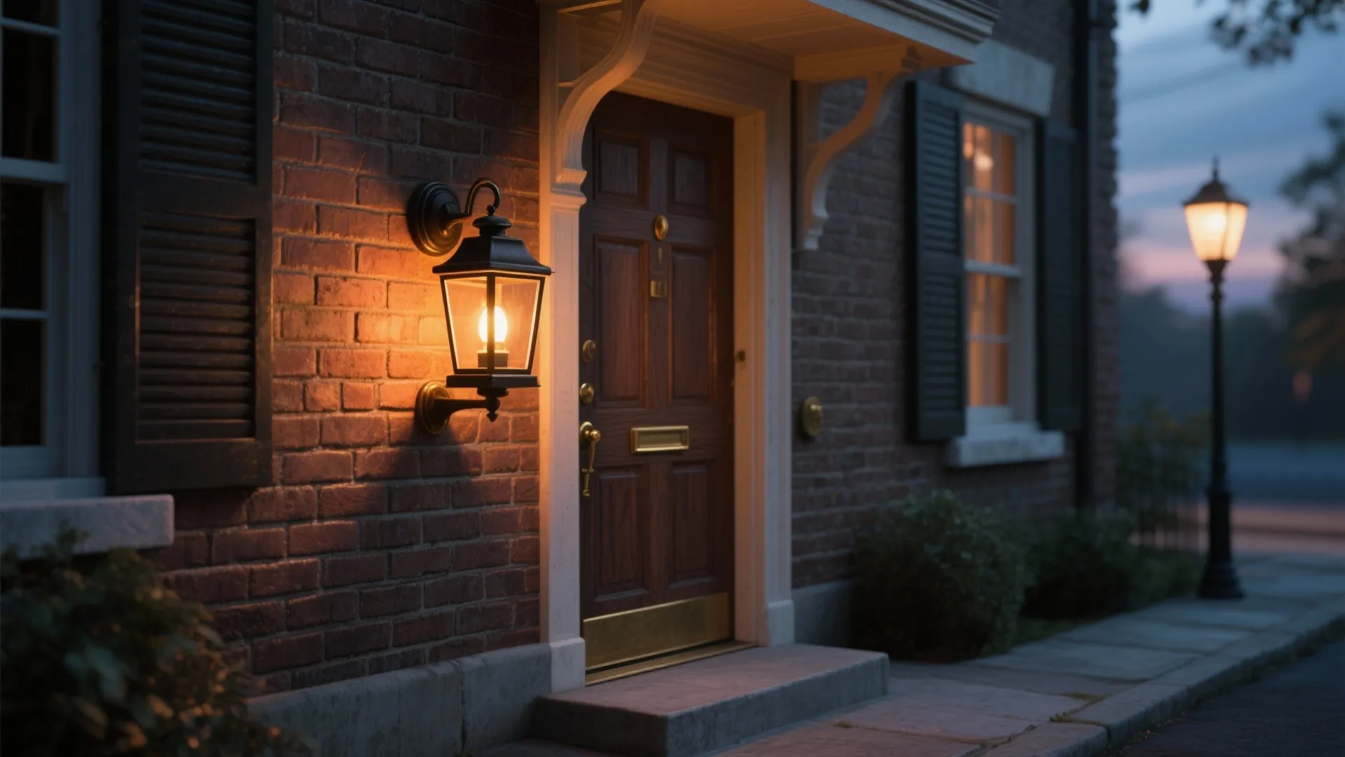 2. Lantern-Style Wall Lights for Classic Charm