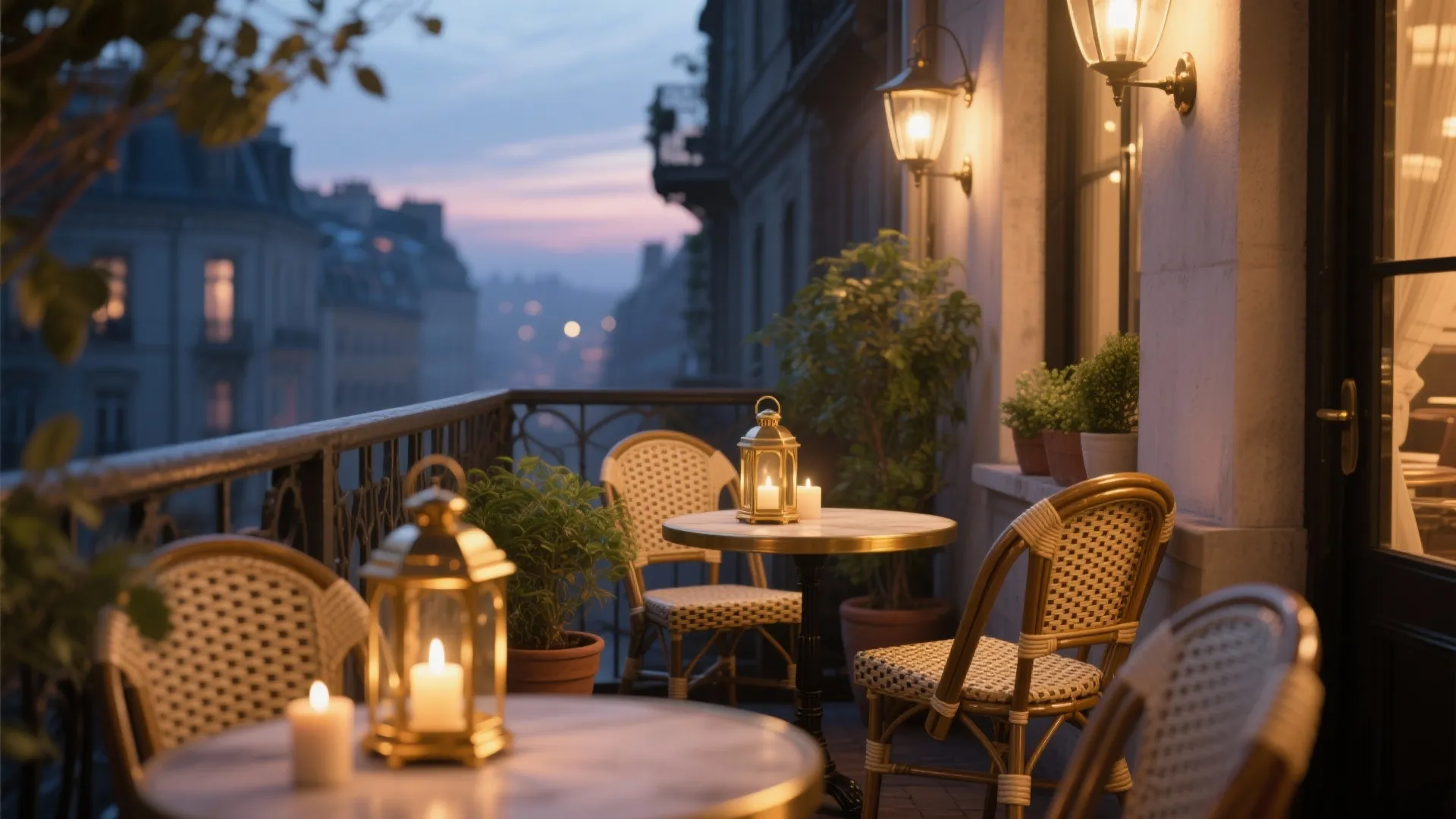 4. Decorative lantern-style LEDs for cozy corners