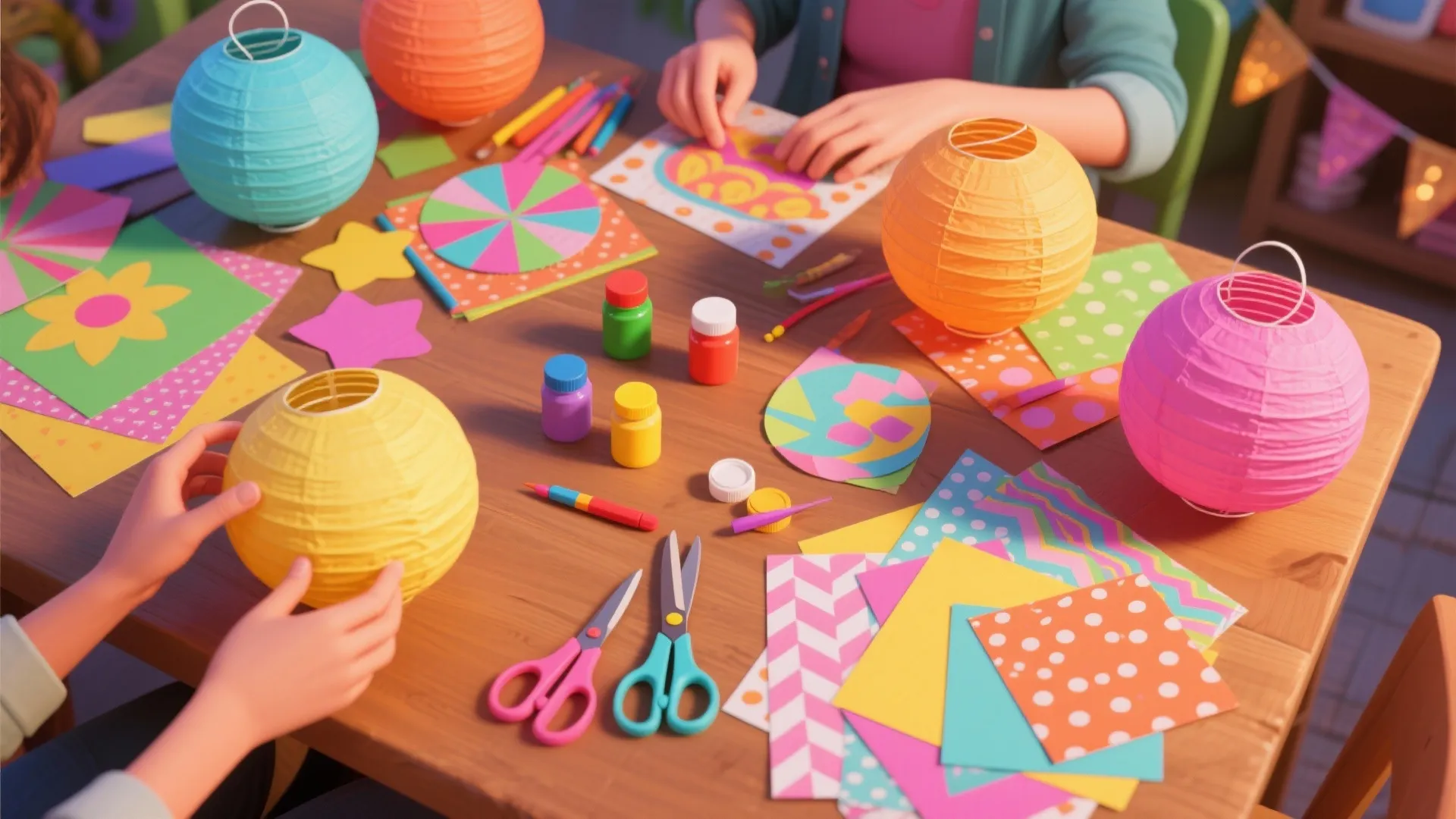 6. DIY Lantern-Making Workshop