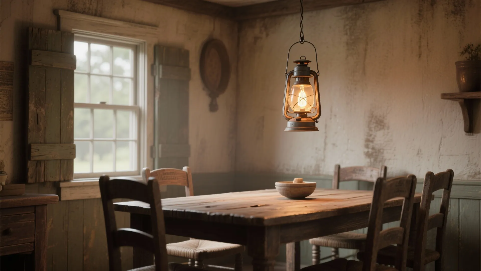 4. Lantern-Style Pendant