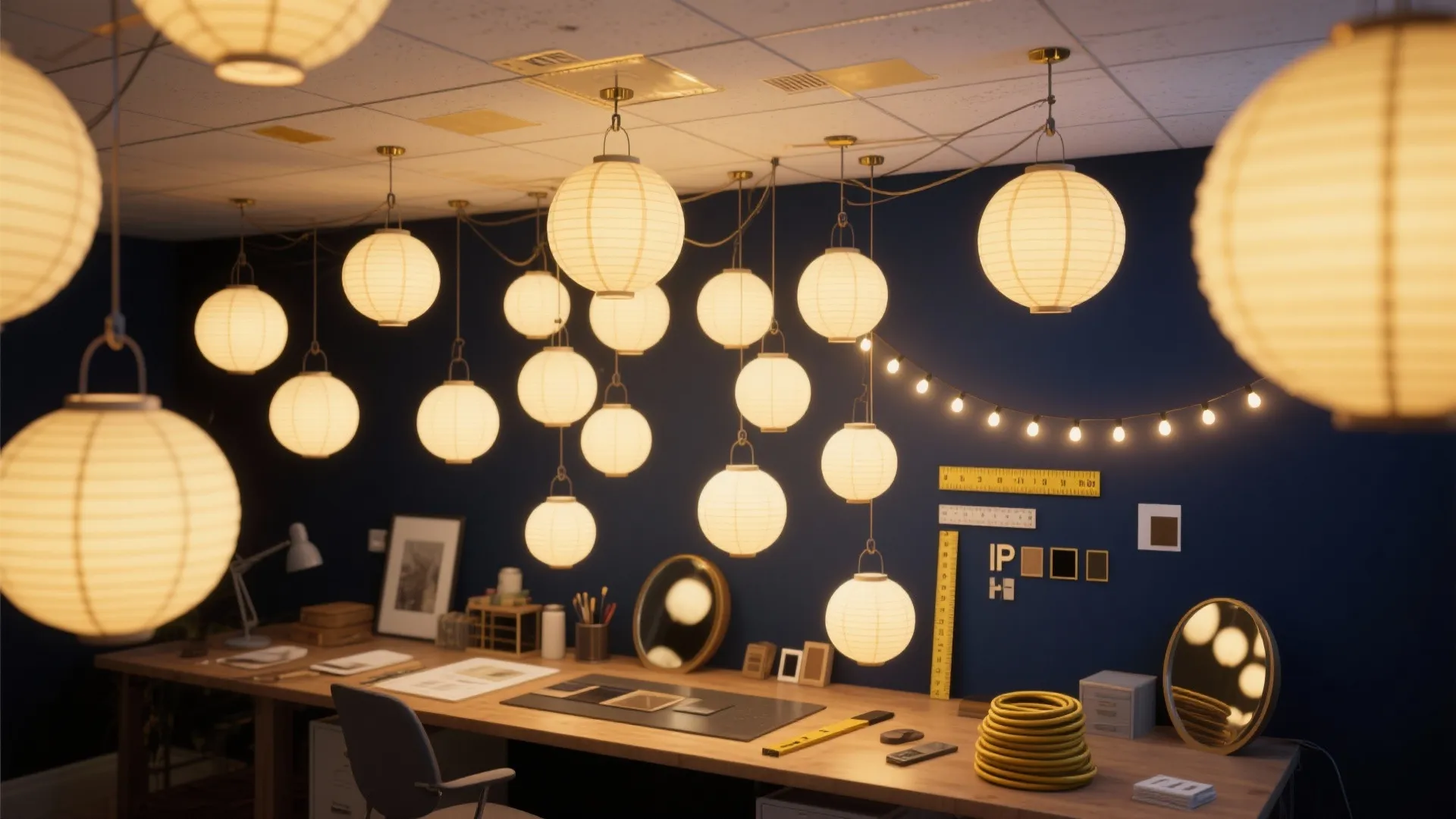 Celestial Night Sky: Stars, Moons, and Soft Sparkle