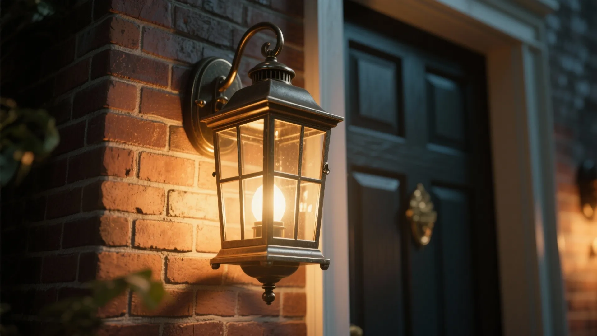 1. Classic lantern-style sconces for timeless charm