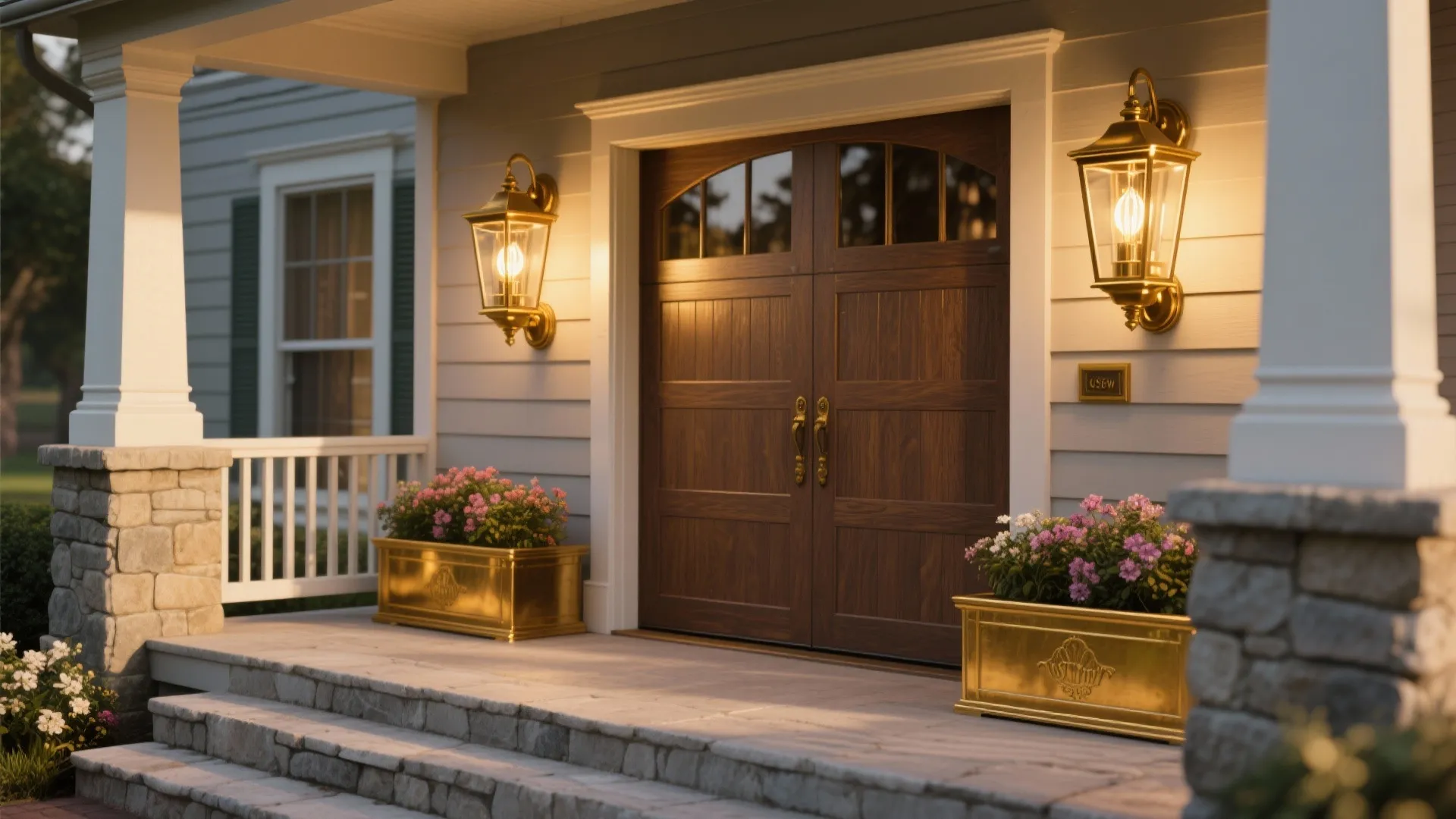 2. Lantern-Style Sconces for Timeless Charm