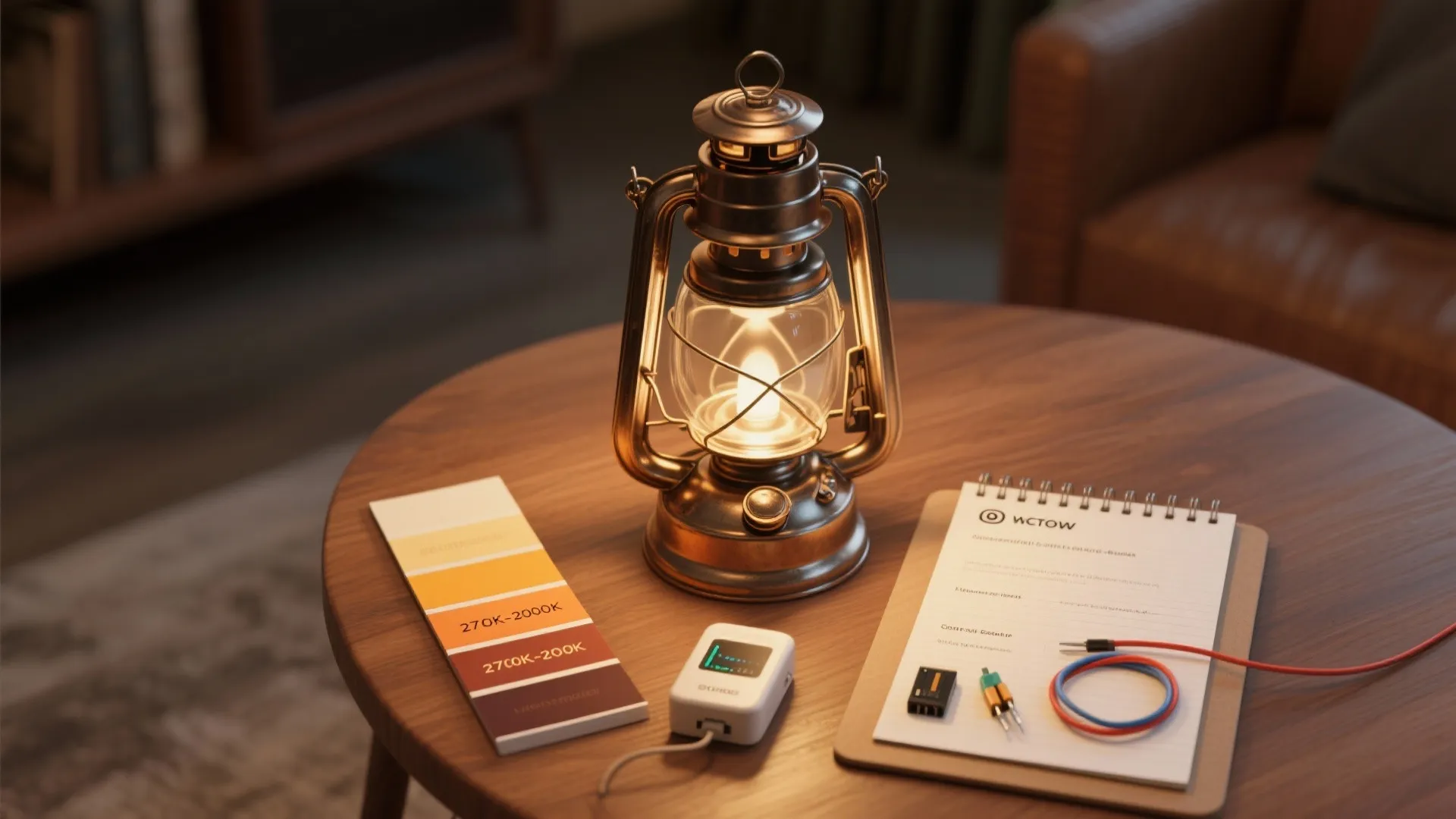 5. Decorative Lantern with Smart Sensor Module