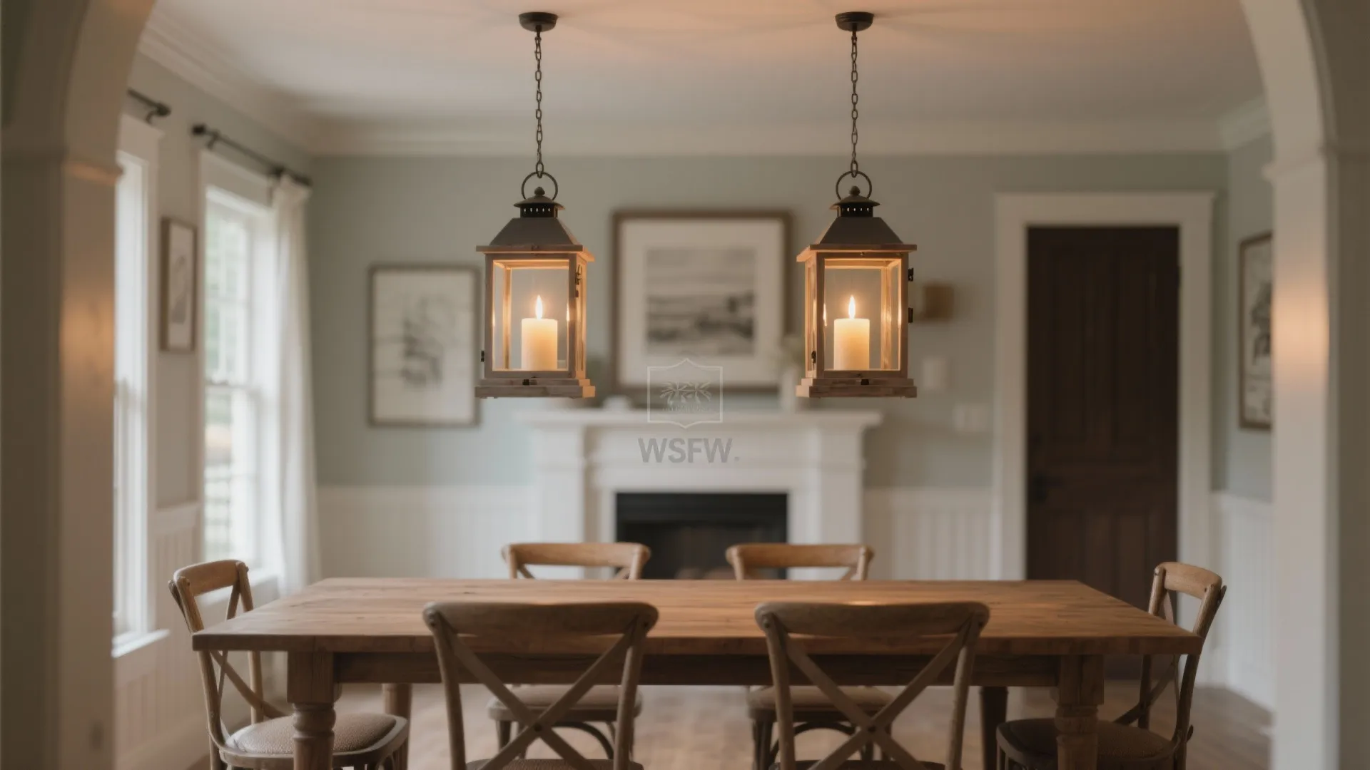 8. Lantern-Style Lighting