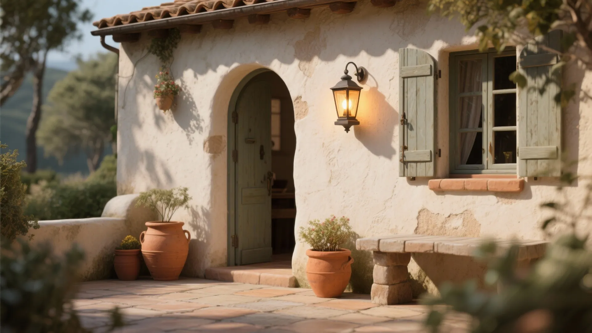 5. Decorative Lantern-Style Wall Lamps for Character