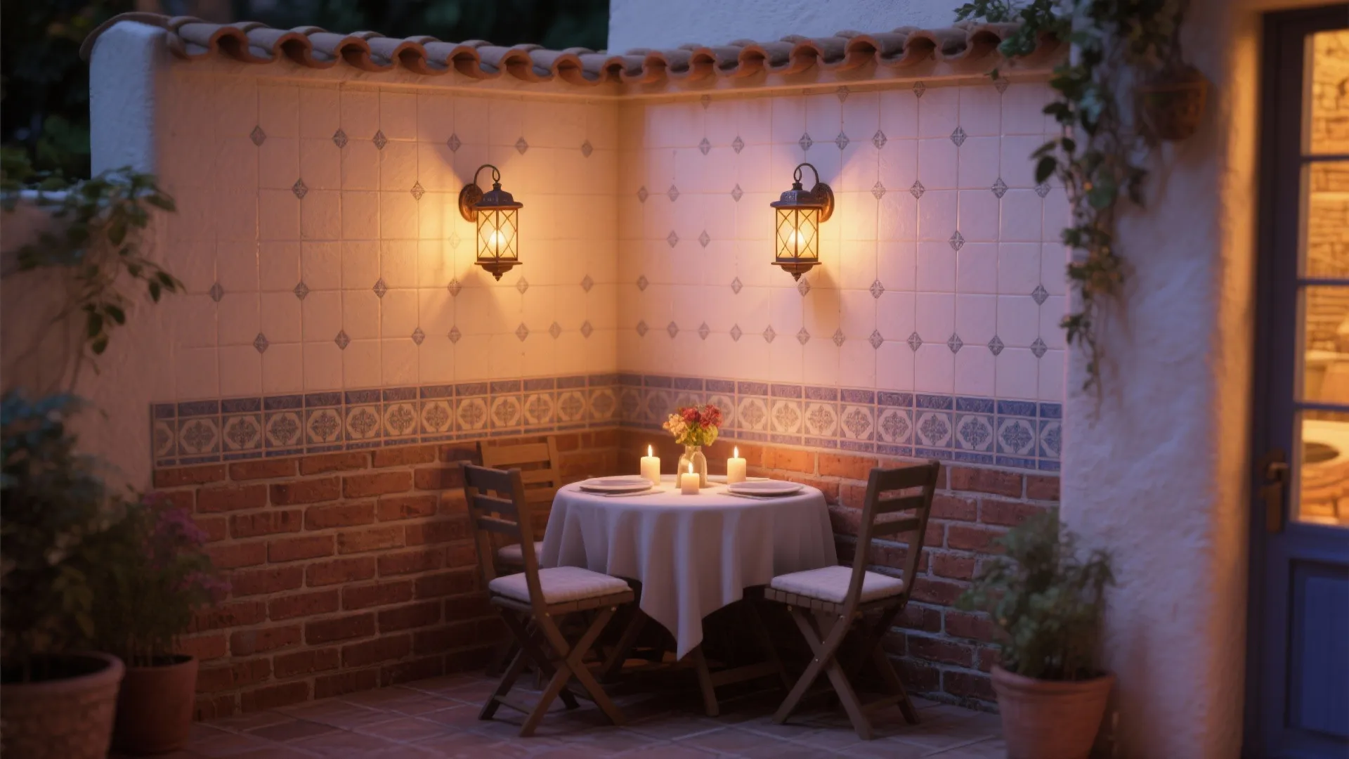 5. Decorative Lantern-Style Wall Lights