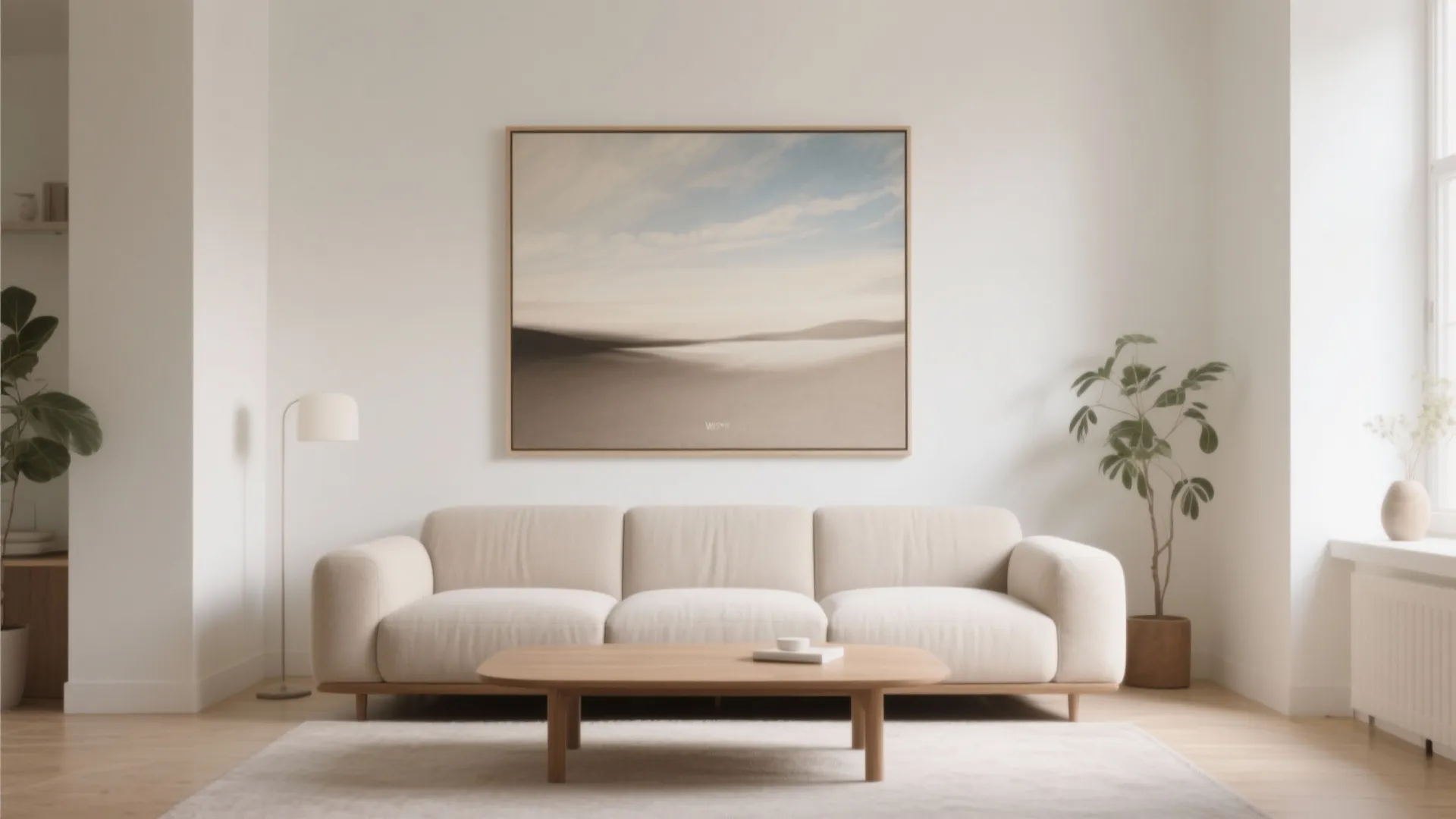 One Oversized Statement Artwork