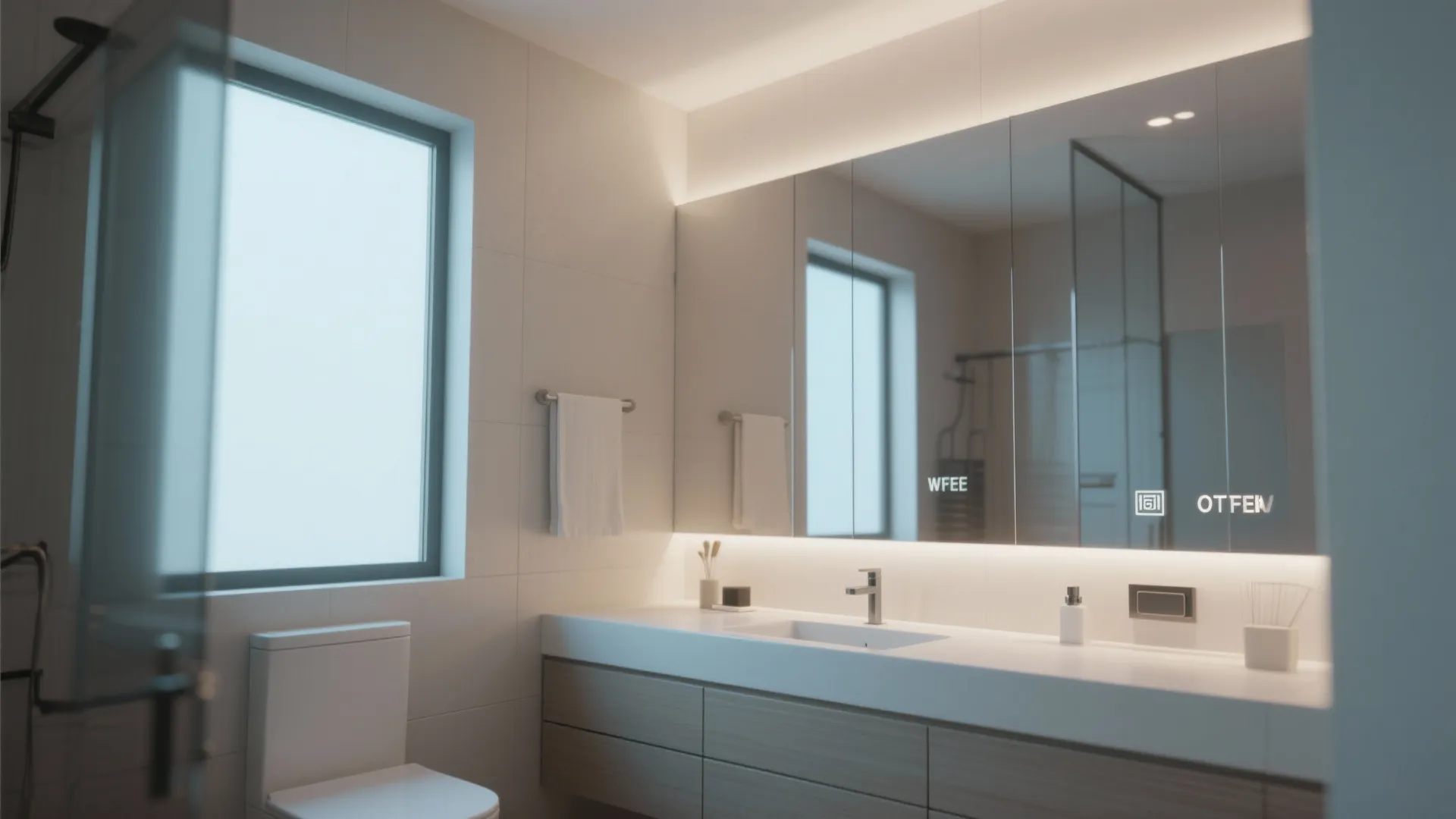 3. Install a Large Statement Mirror