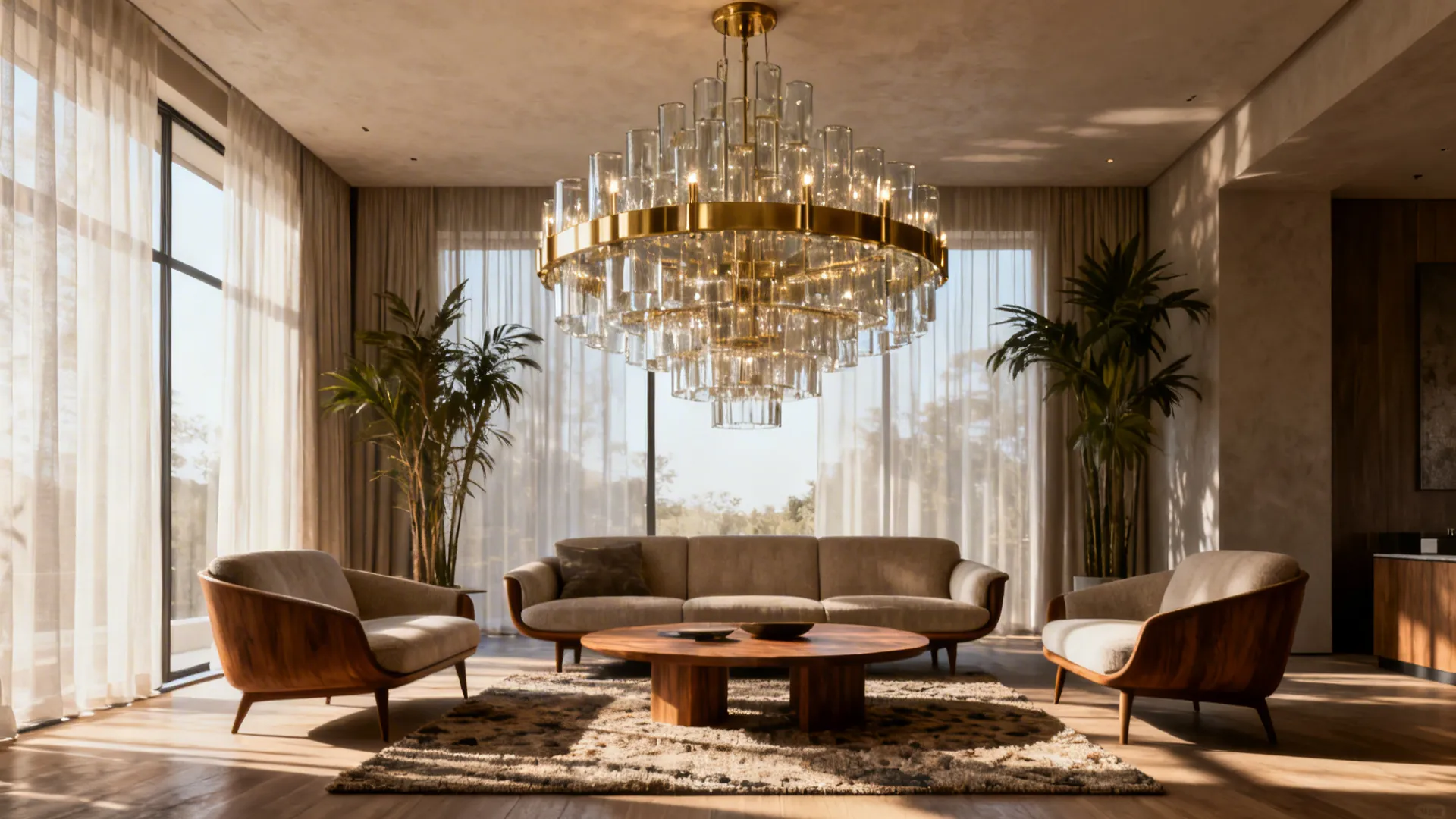 Large Ceiling Lights: 5 Living Room Ideas