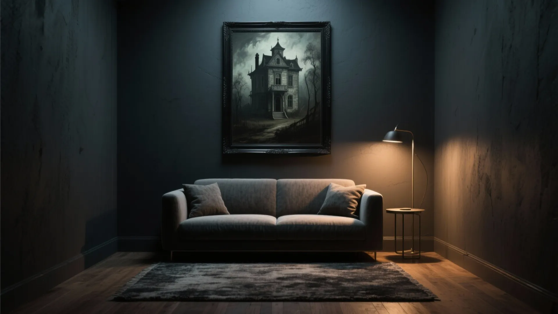 1. Go large and centered — let the painting breathe