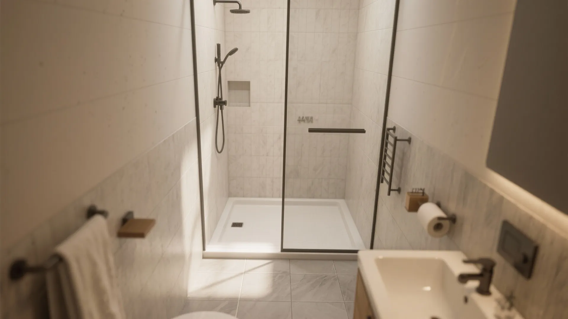 2. Large-Format Floors, Minimal Lines