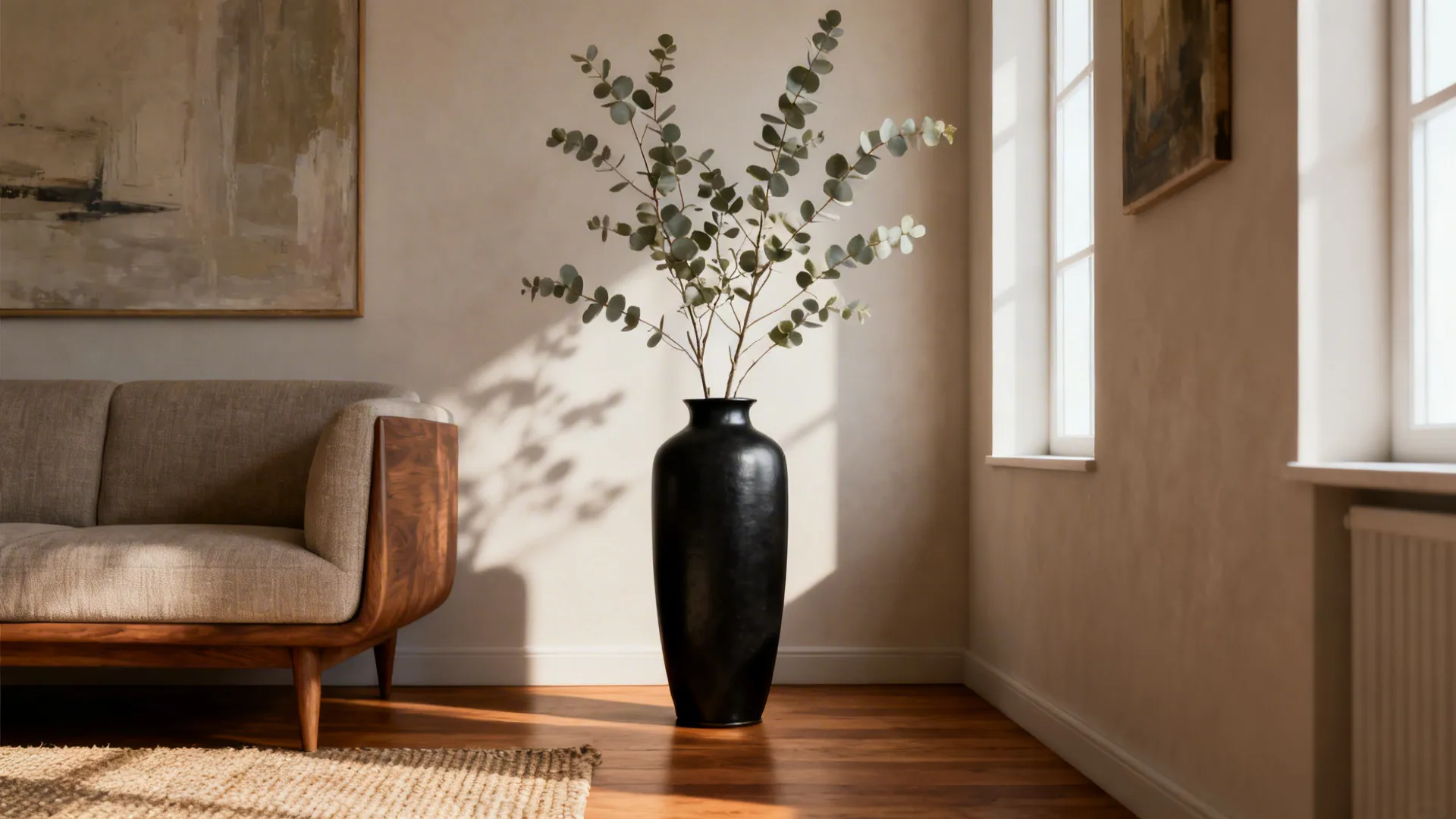 5 Large Floor Vase Ideas for Living Rooms