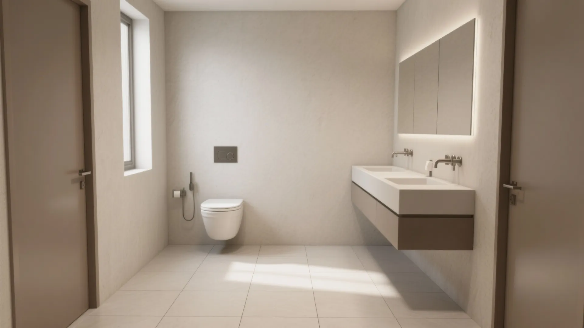 Large-Format Porcelain With Minimal Grout Lines