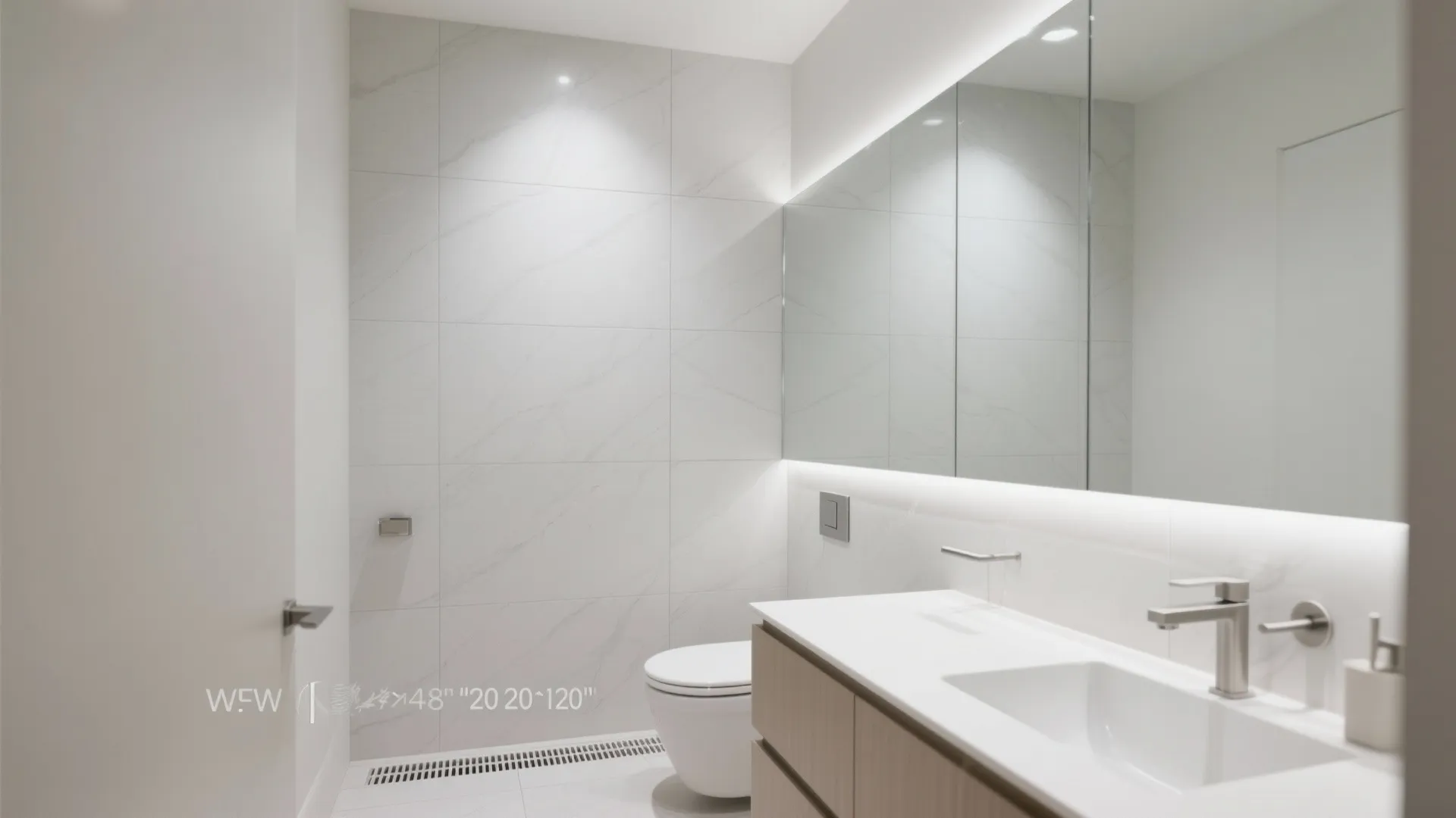 Large‑Format Tiles, Smaller Grout Lines