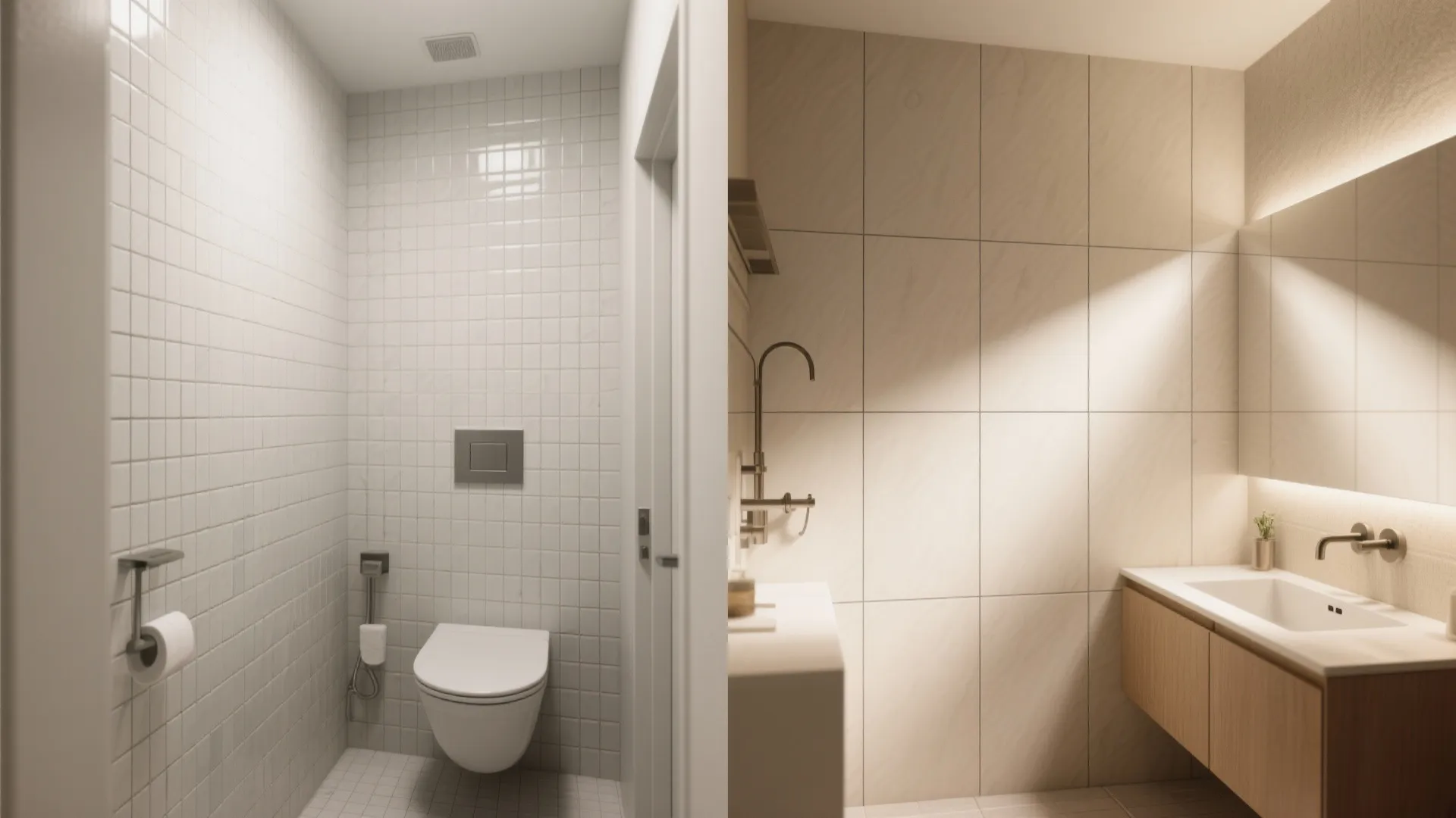 Large-Format Porcelain for Fewer Grout Lines