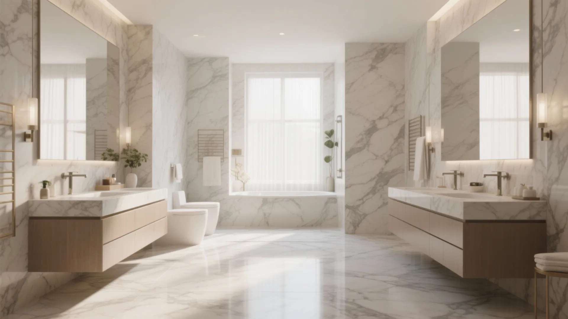 10 Large Format Bathroom Floor Tile Inspirations: Creative ways to style large format bathroom floor tiles for modern homes