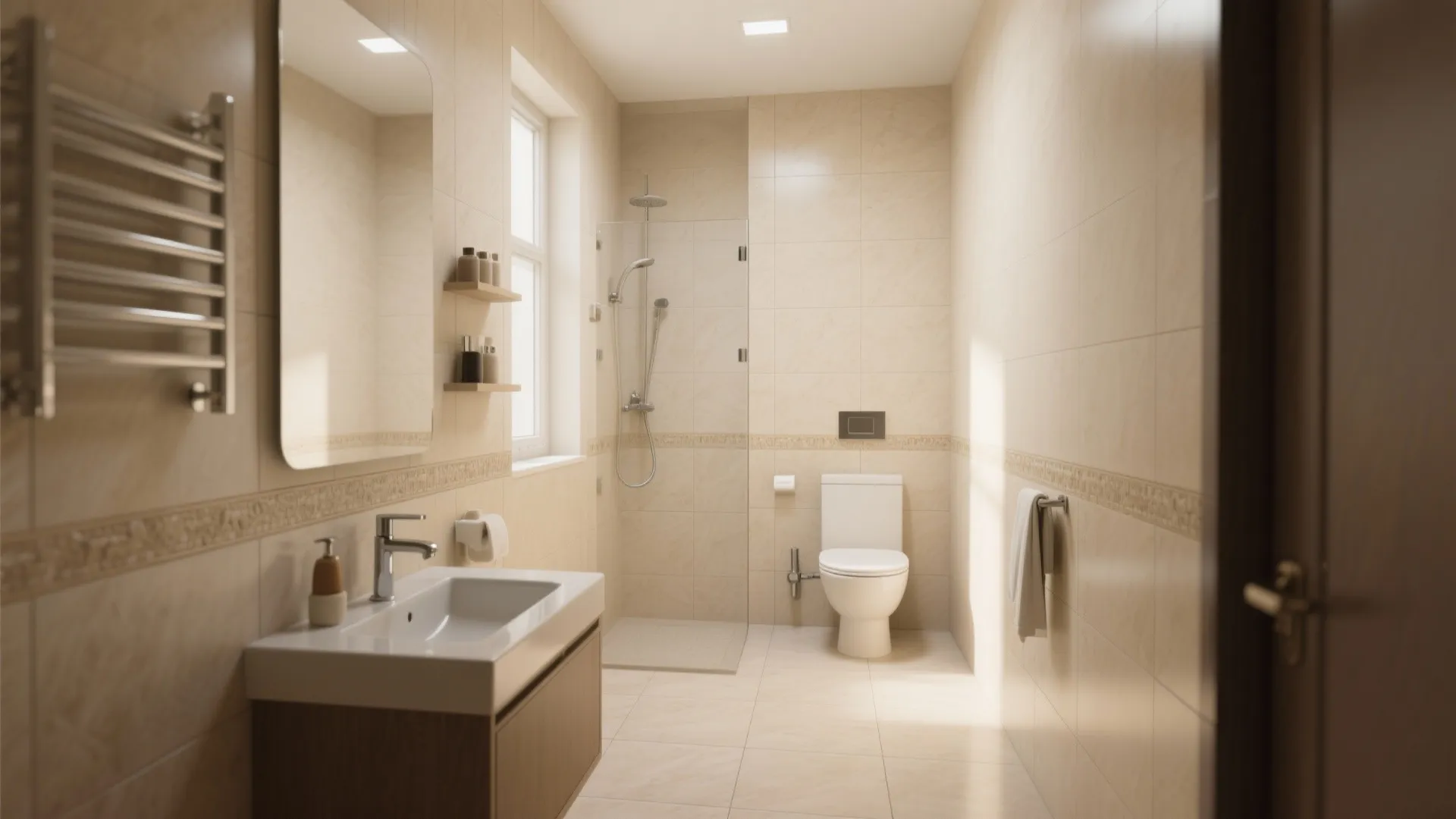 Sleek Large-Format Tiles