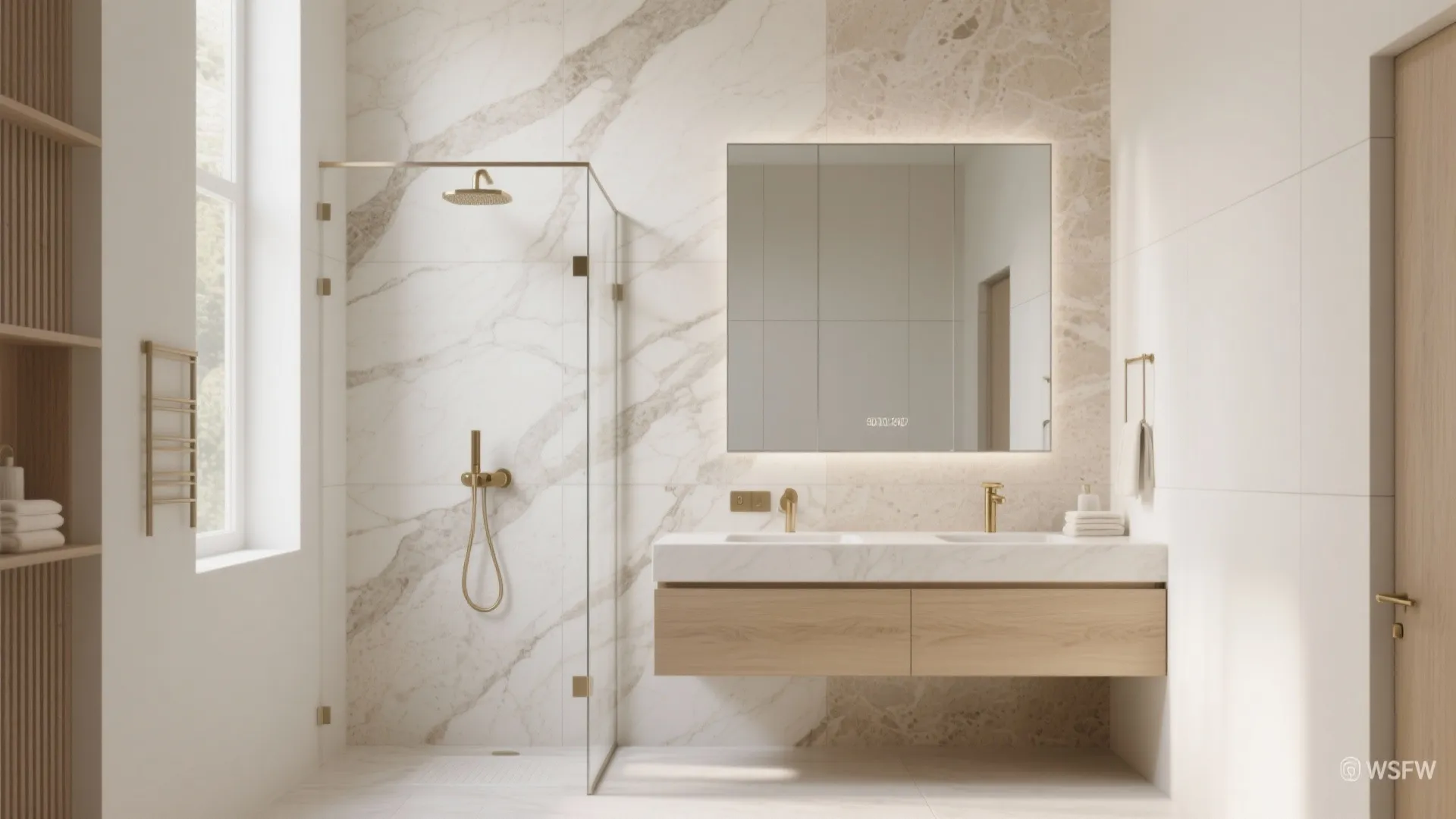 Large-Format Porcelain, Minimal Grout, Maximum Calm