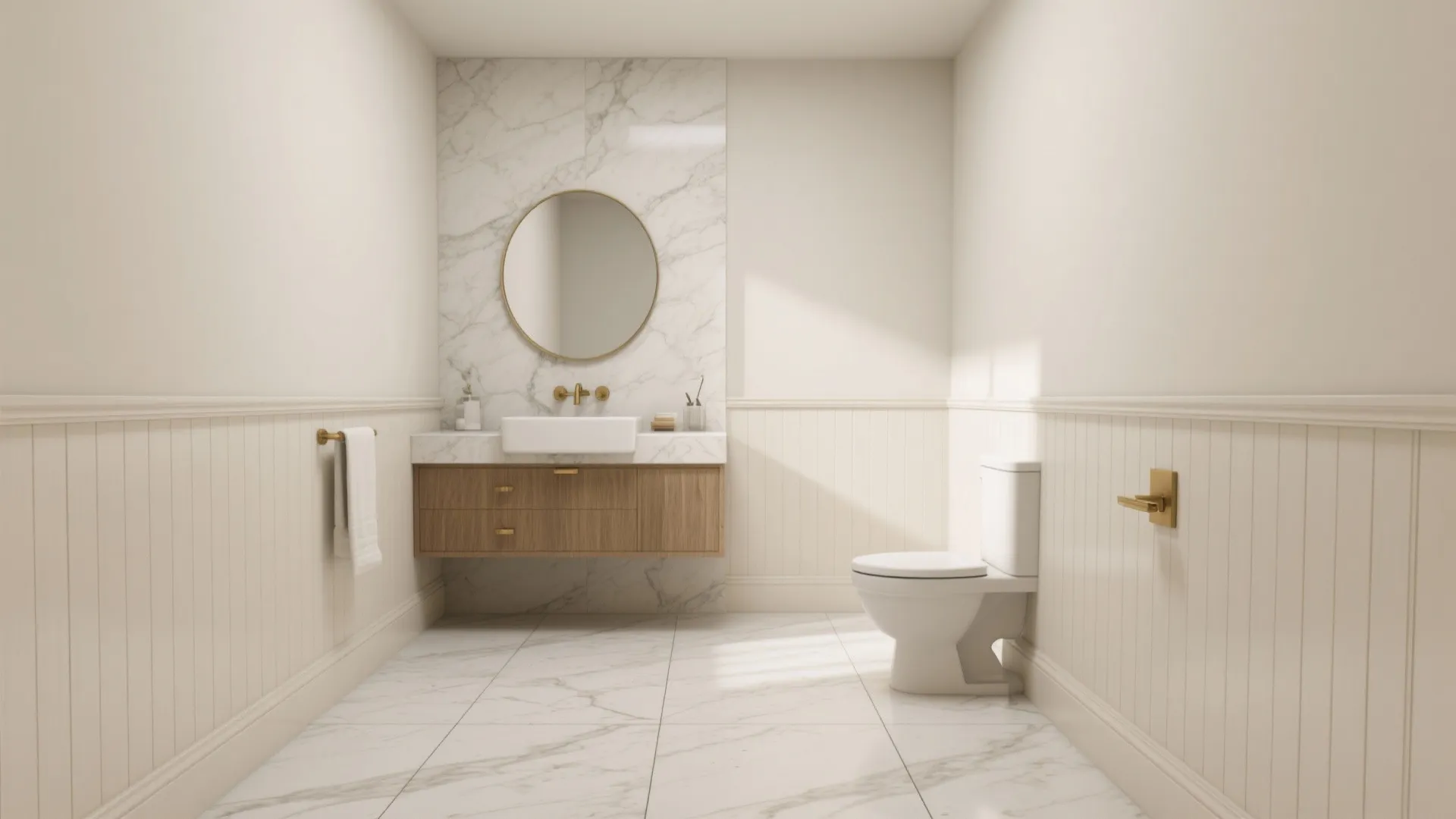 Large-Format Porcelain for a Seamless Look